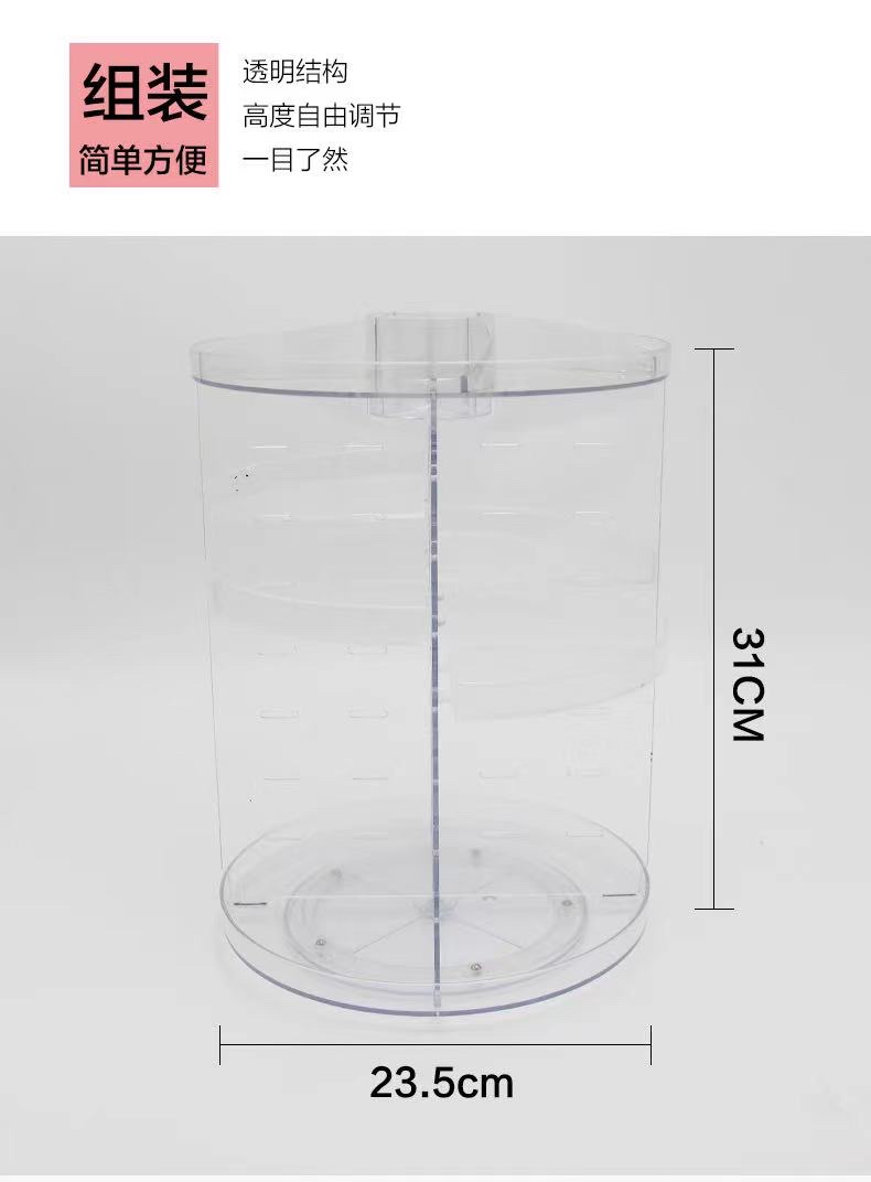 360-degree Makeup Storage rack - Model 188 Application Scenario