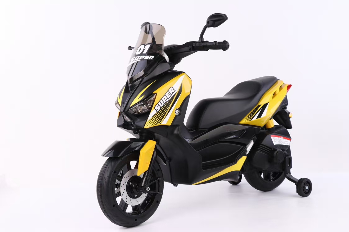 Motocicleta para niños coche eléctrico control remoto coche eléctrico de doble accionamiento coche para niños persona sentable bebé coche de juguete details Picture