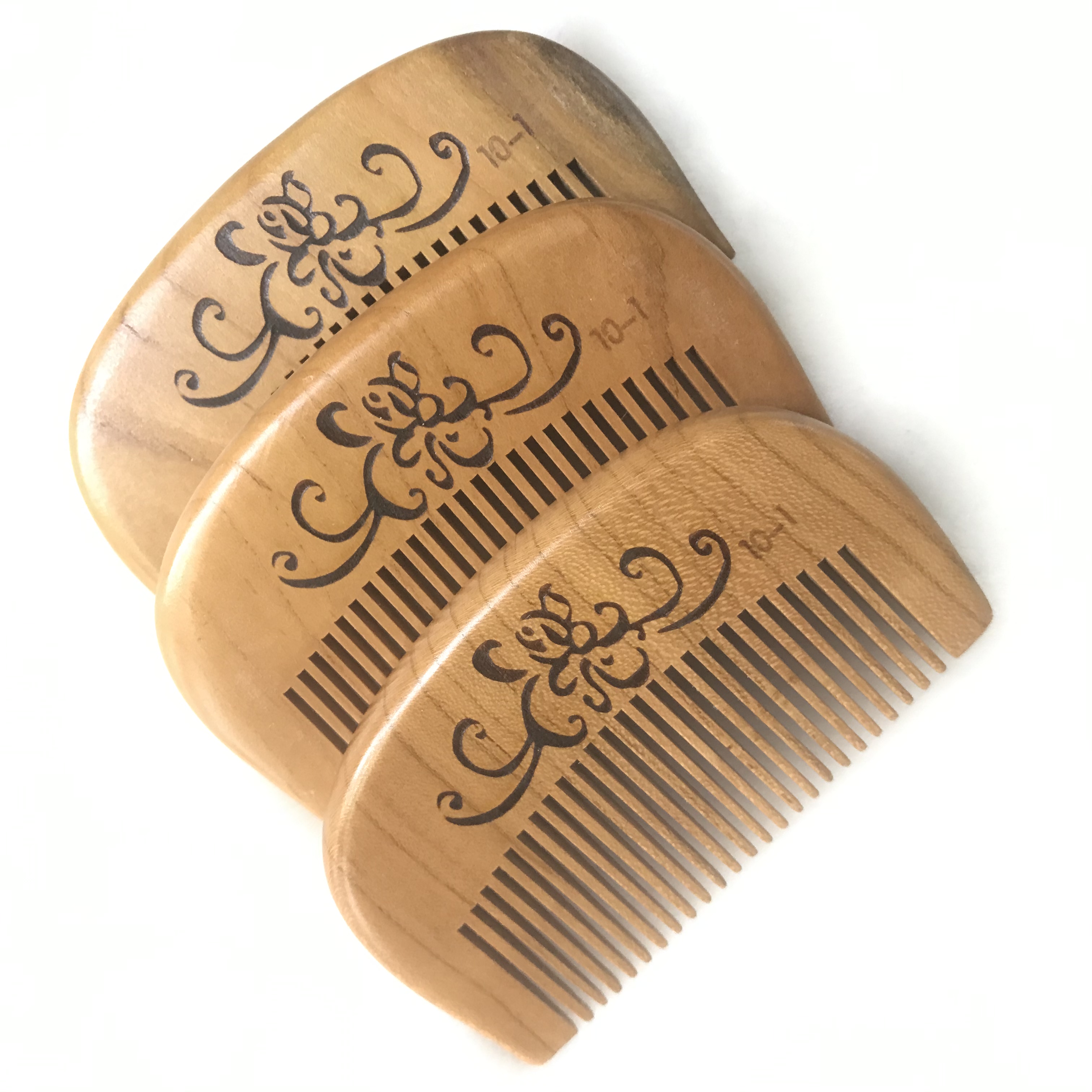 Premium peach wood comb Specification image