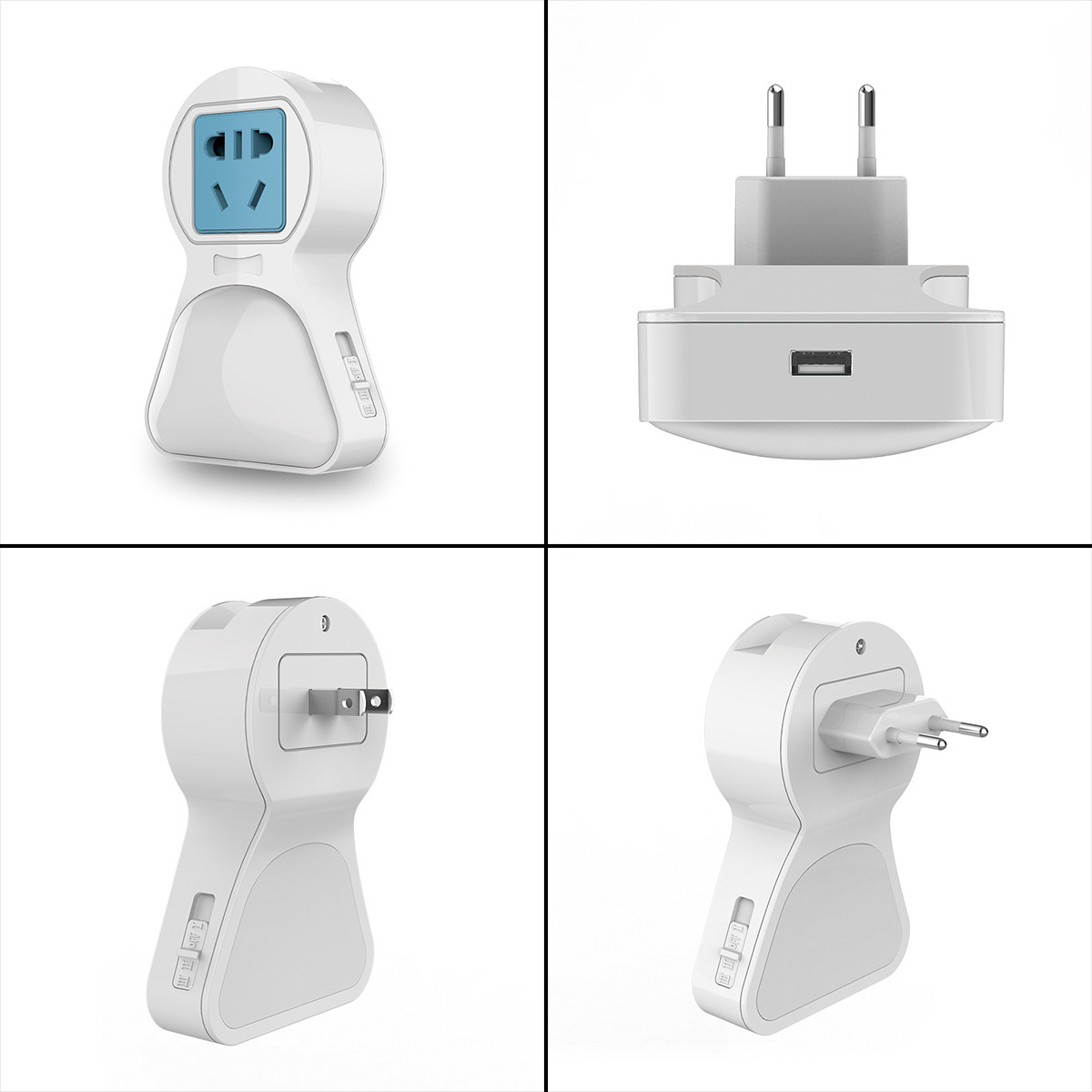 led dimming night light, creative multi-functional home light, intelligent light control, plug-in sensor night light Specification image