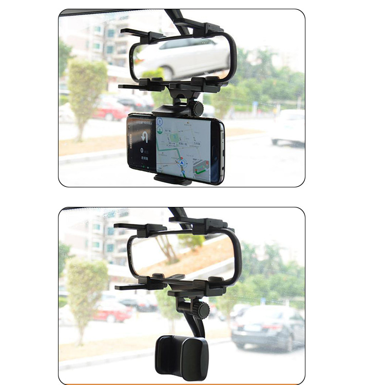 Rearview mirror second-generation mobile phone stand car mobile phone stand detail image 1