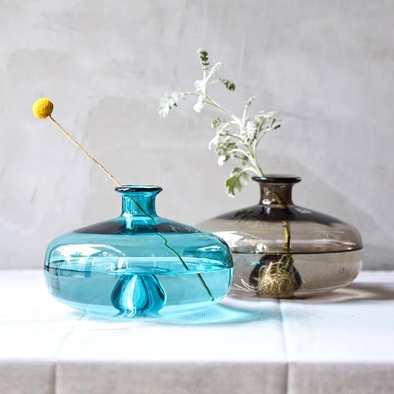 新品家居装饰品摆件摆设玻璃花瓶花器花瓶