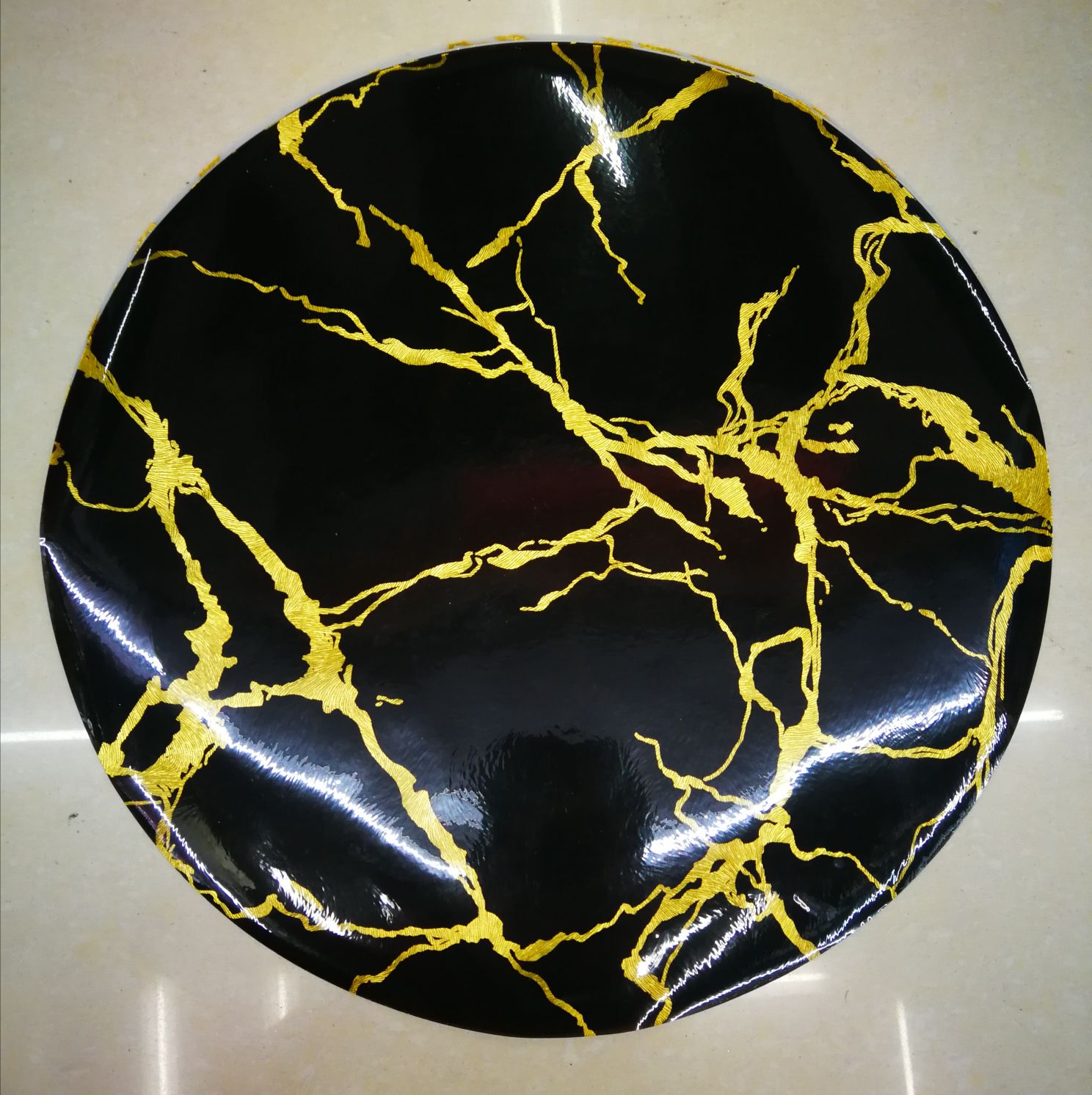 38Cm Round Placemat, Pvc Placemat details Picture