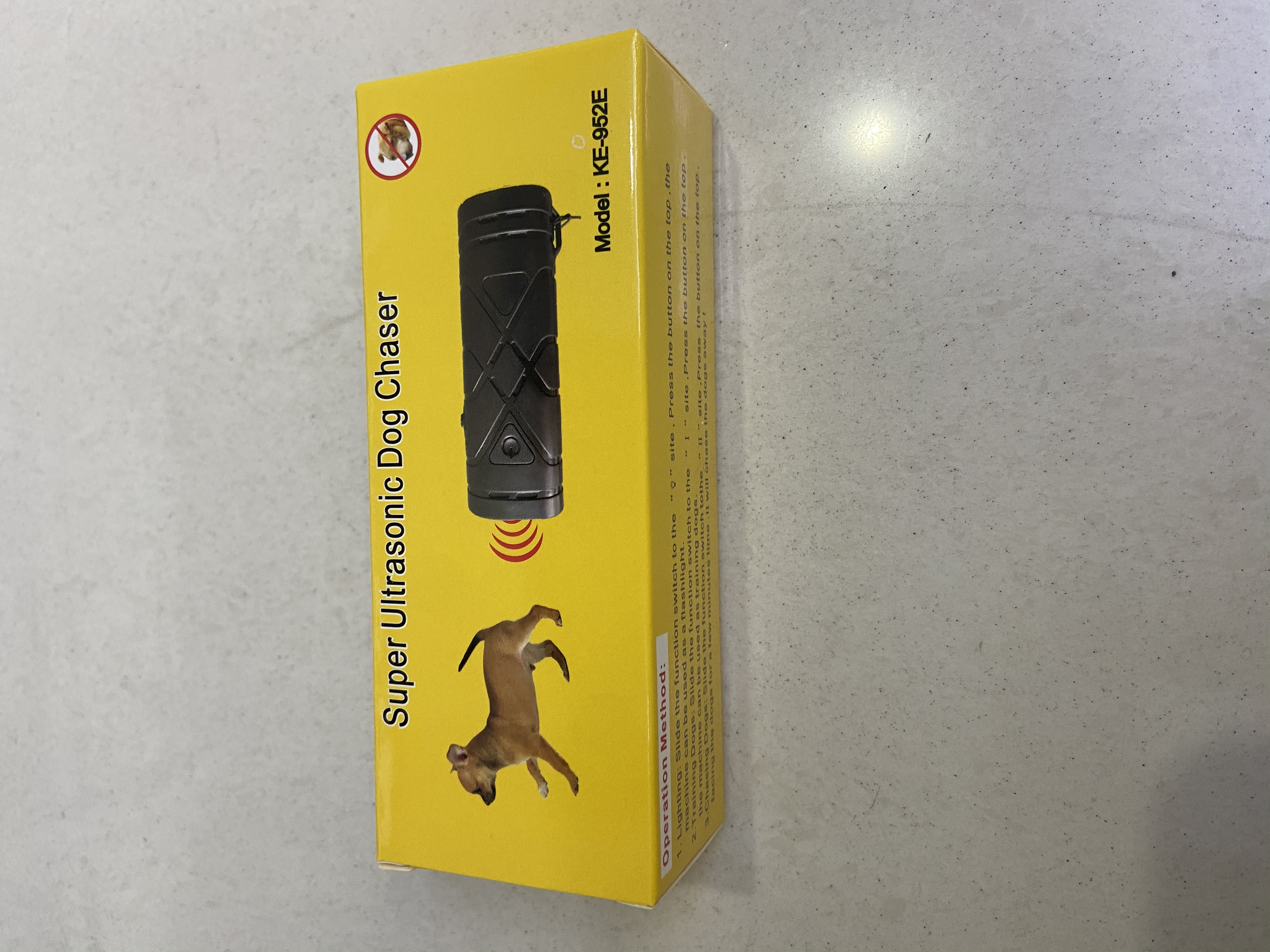 驱狗器KE-952E彩盒包装