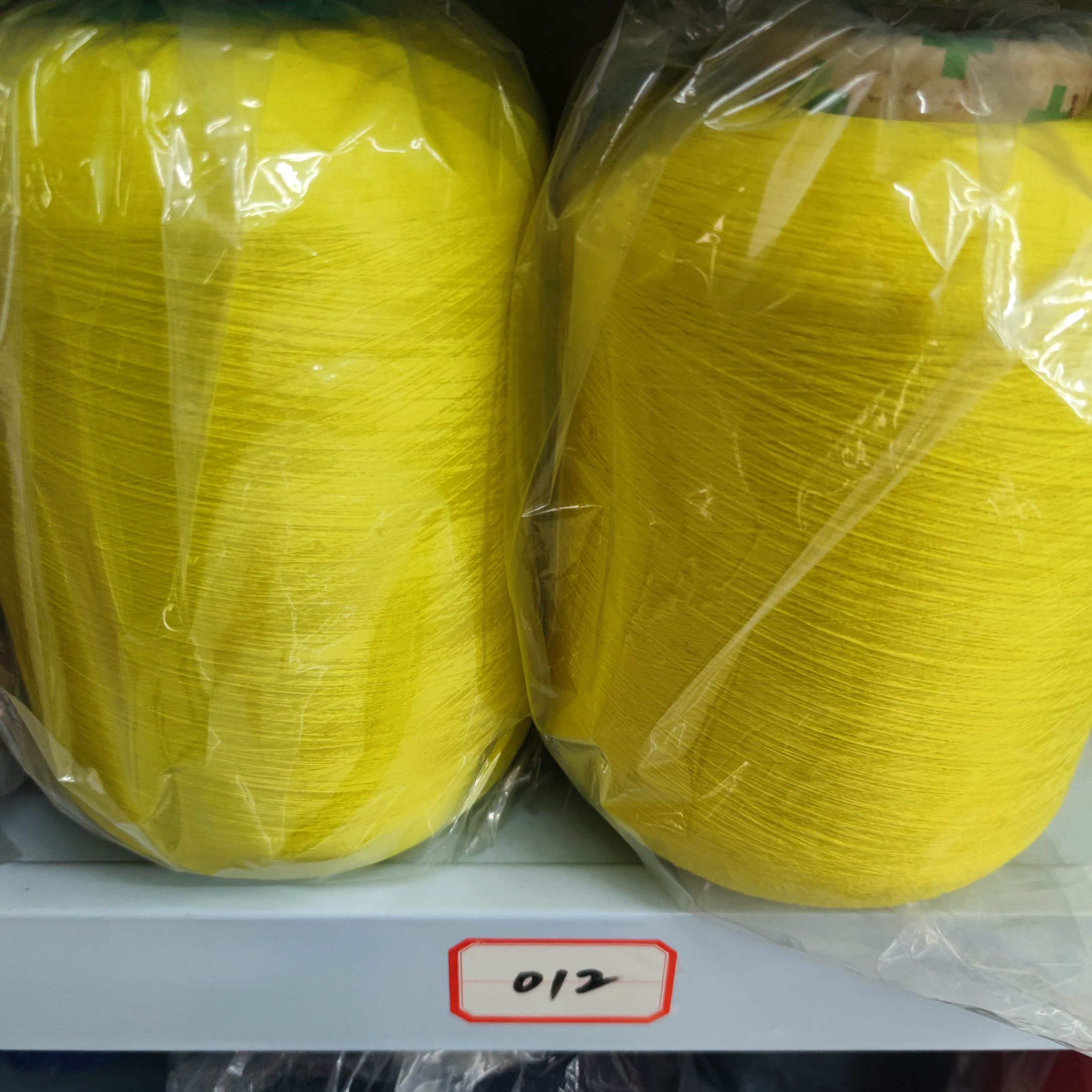 Factory direct sales of colored spandex covered yarn, colored covered yarn 012 textile raw materials