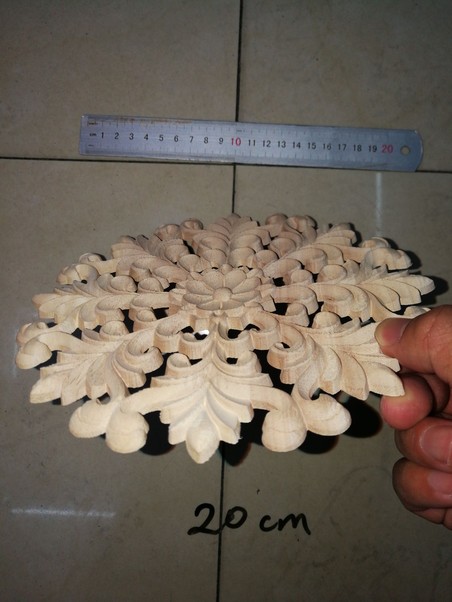 Wooden flower board details Picture