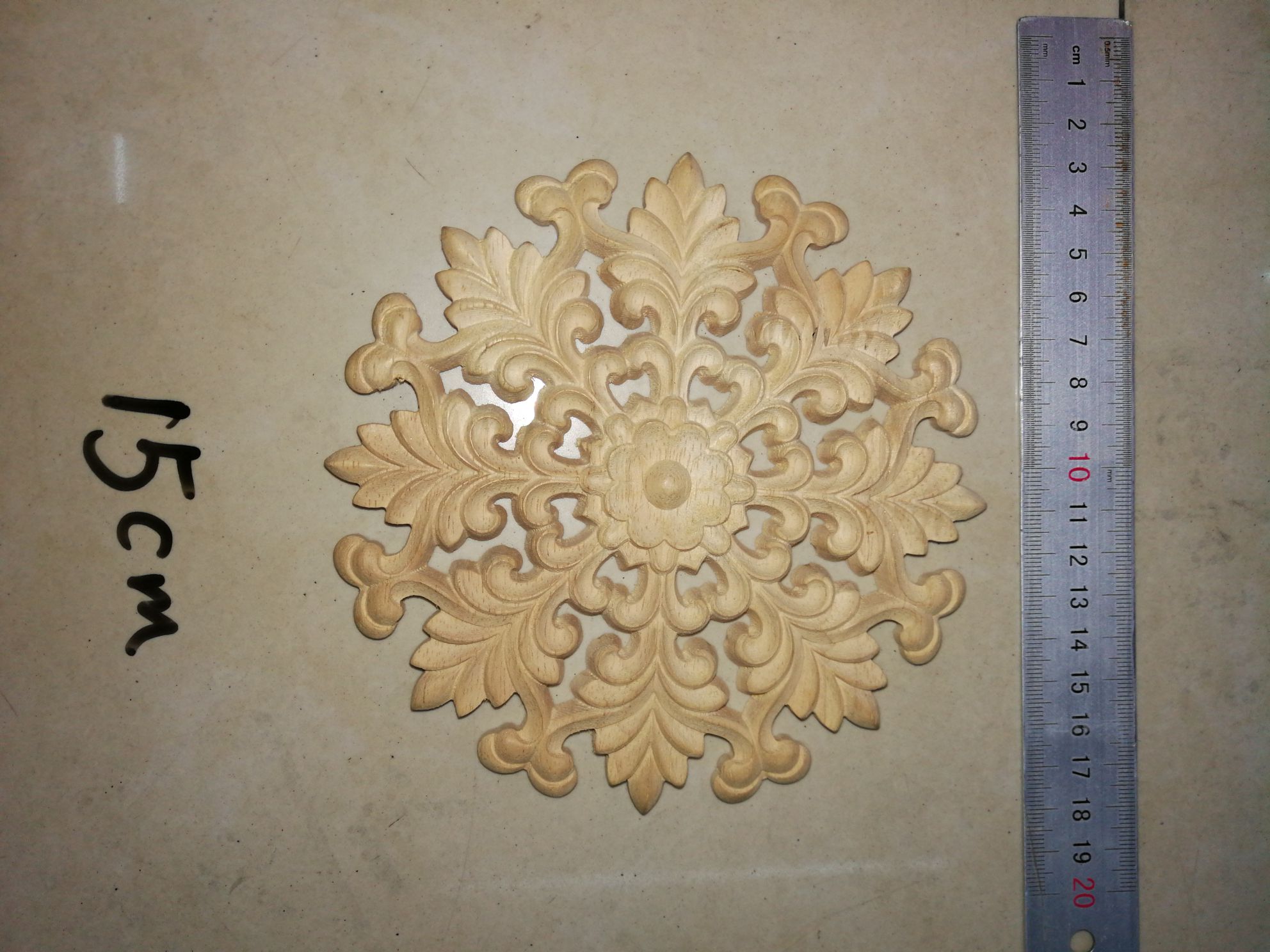 Soft flower decoration for furniture accessories Application Scenario