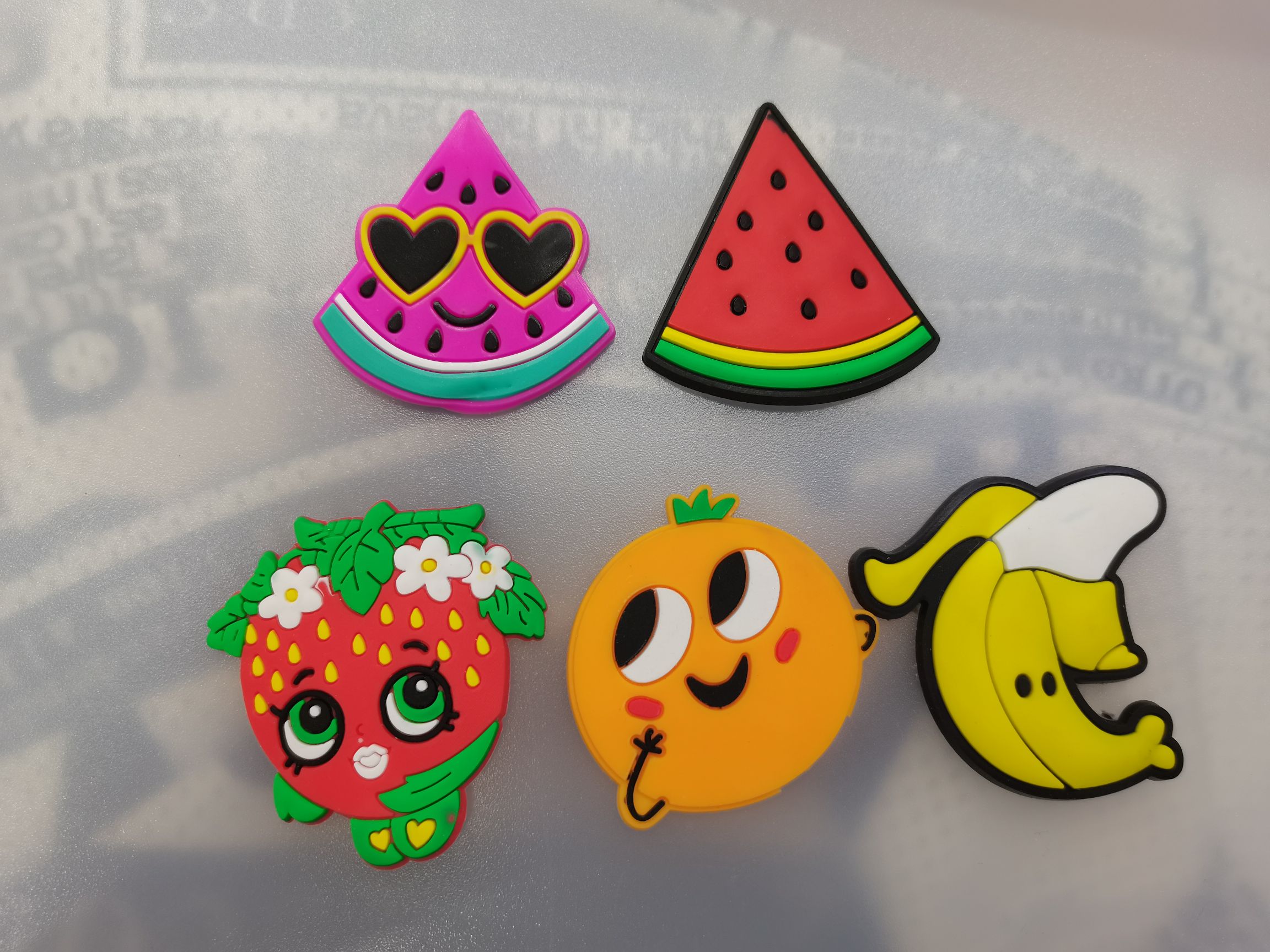New creative and personalized anime stickers, animated peripheral stickers, cartoon cute three-dimensional soft rubber stickers, fridge magnets details Picture