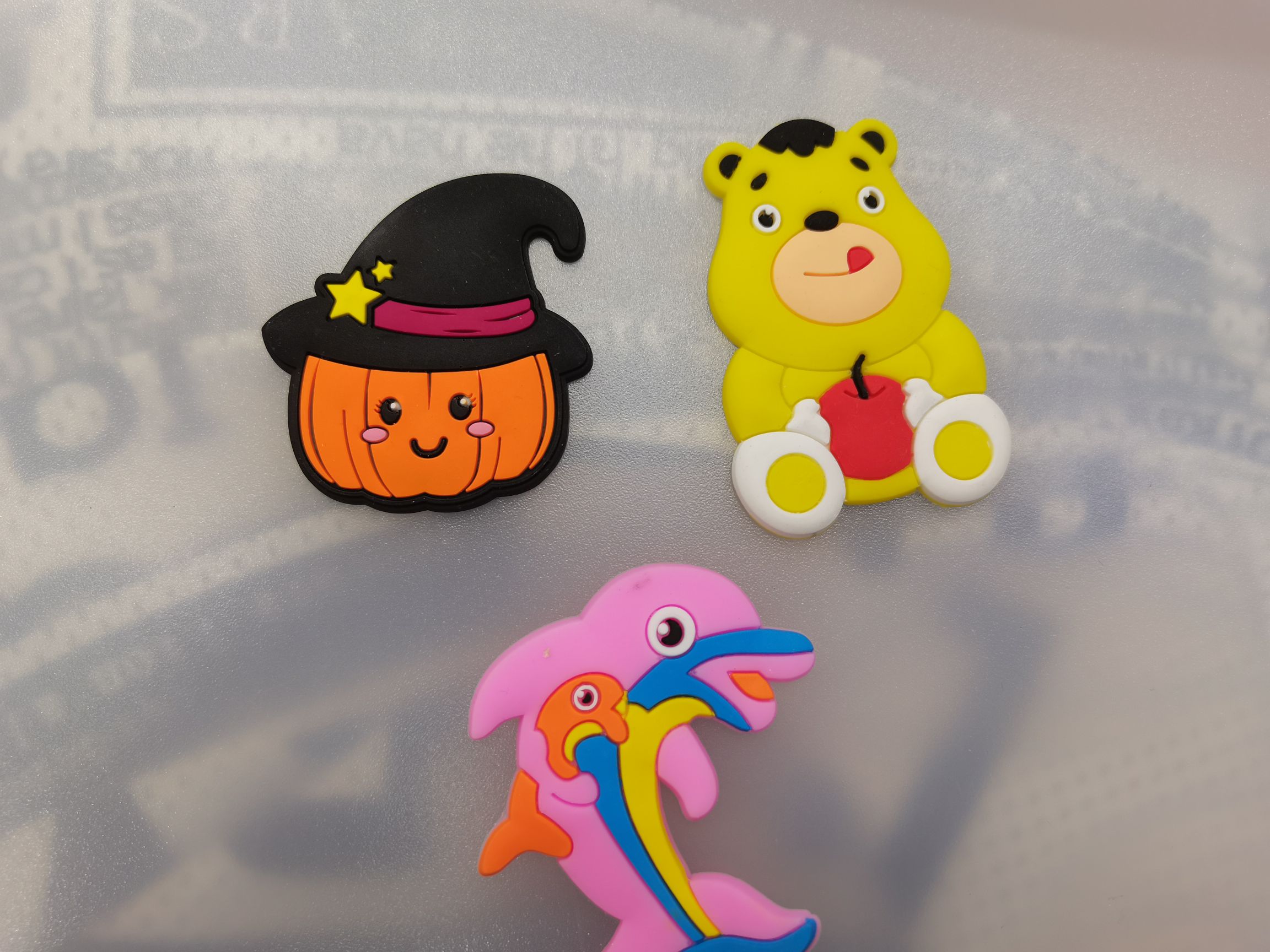 New creative and personalized anime stickers, animated peripheral stickers, cartoon cute three-dimensional soft rubber stickers, fridge magnets Specification image