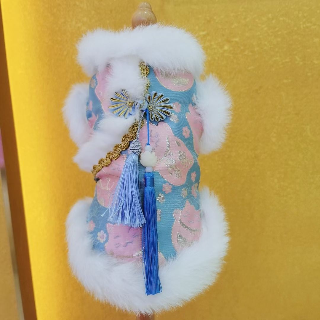 宠物用品！爱宠期袍！/狗狗衣服/新年宠物衣服产品图