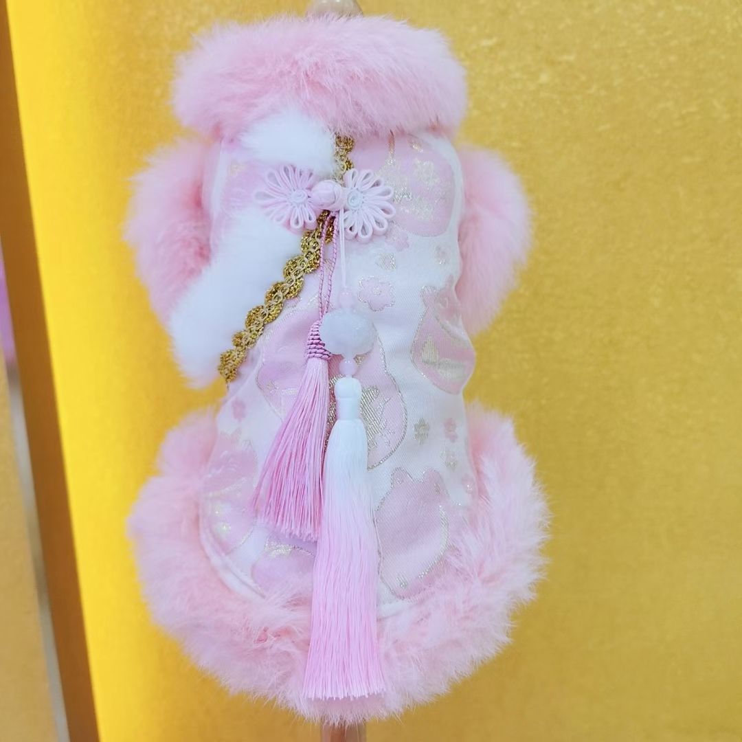 宠物用品！爱宠旗袍专场来啦！超多新年礼服每款都是超新颖高端上档次！详情图8