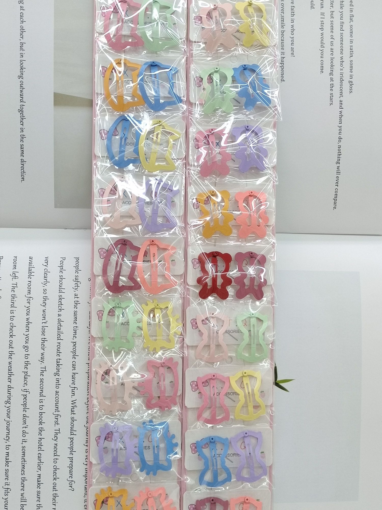 彩色/五星/ＢＢ夹产品图