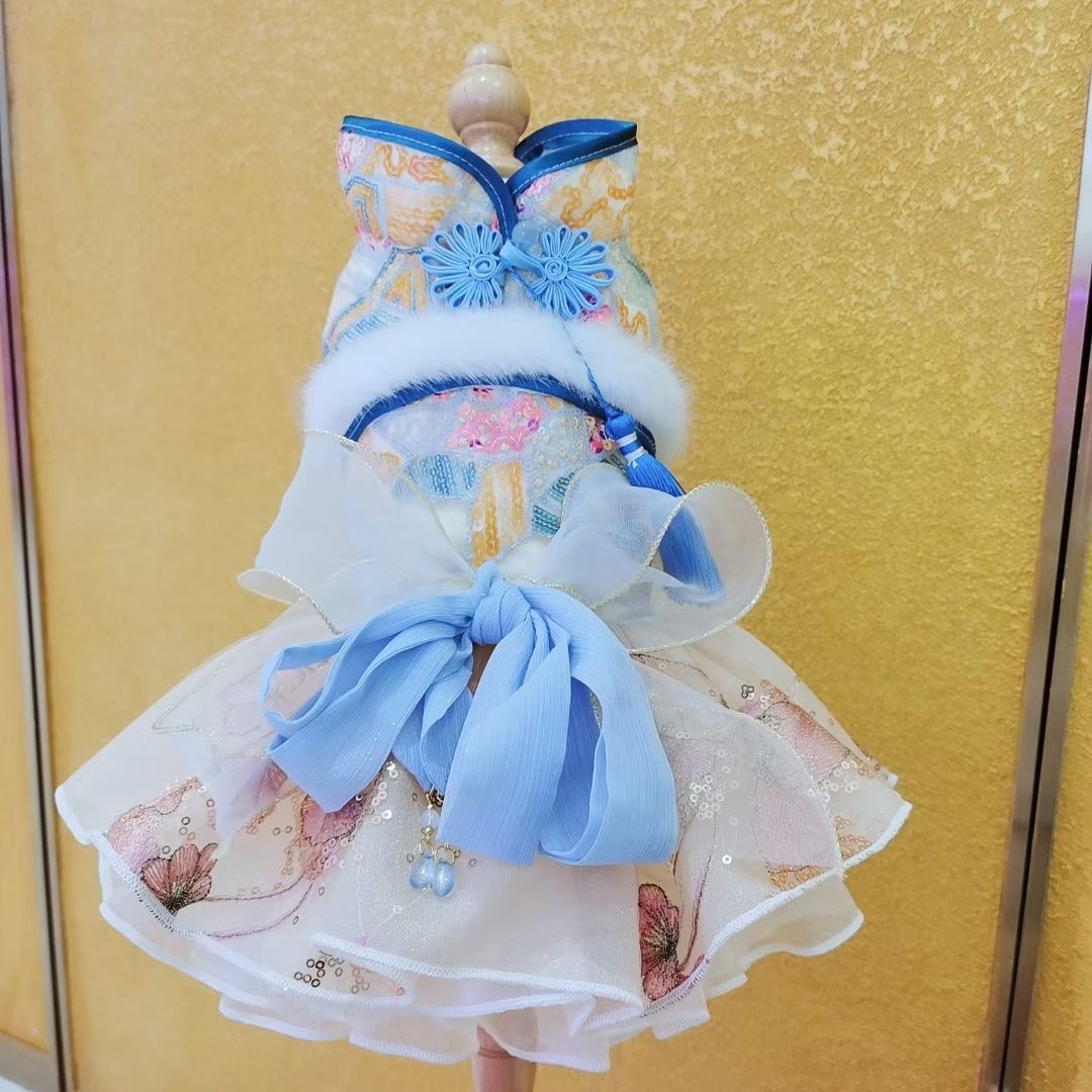 宠物用品！爱宠旗袍专场来啦！超多新年礼服每款都是超新颖高端上档次！详情图5