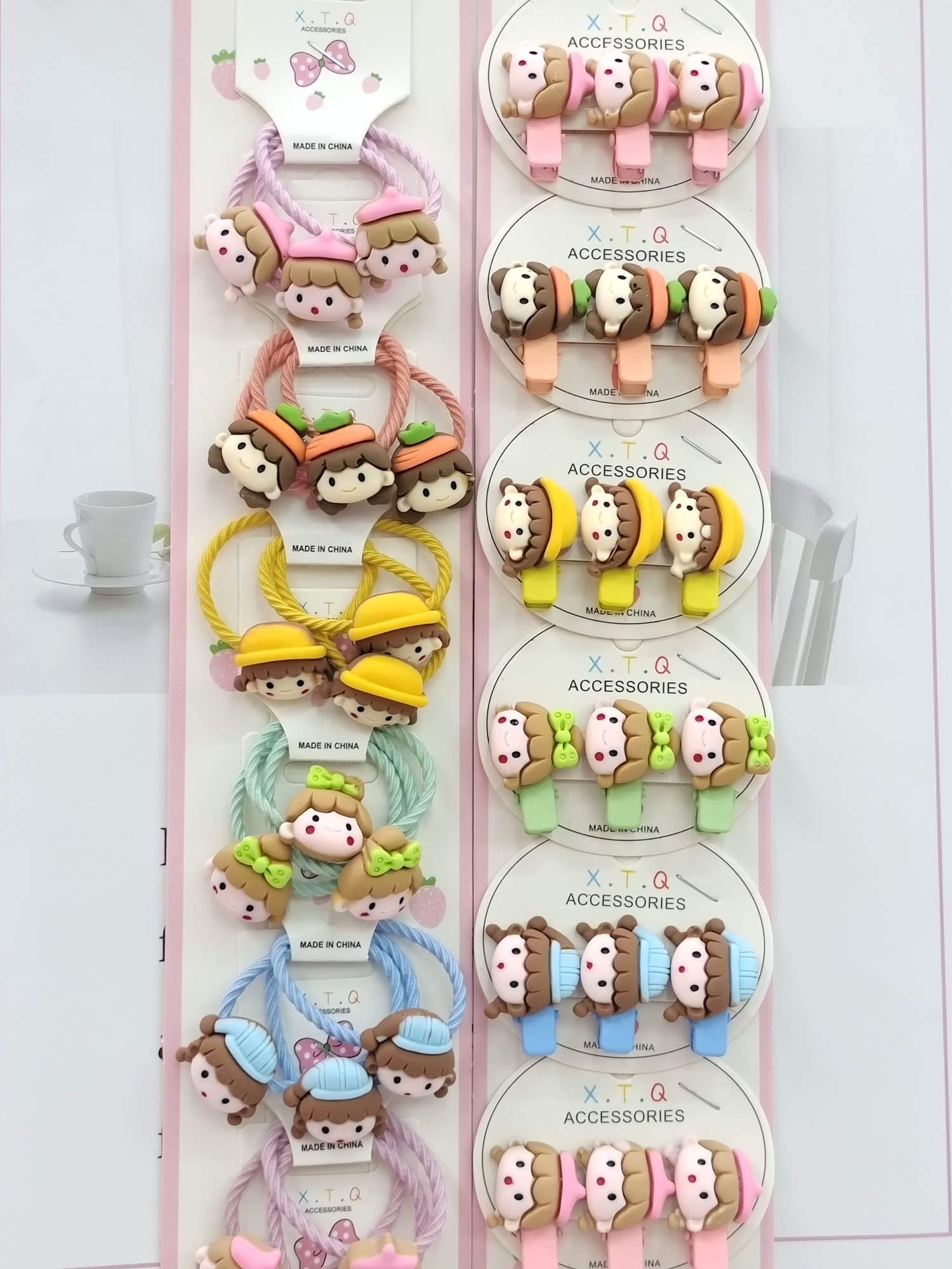 彩色/小皮筋/小压夹产品图