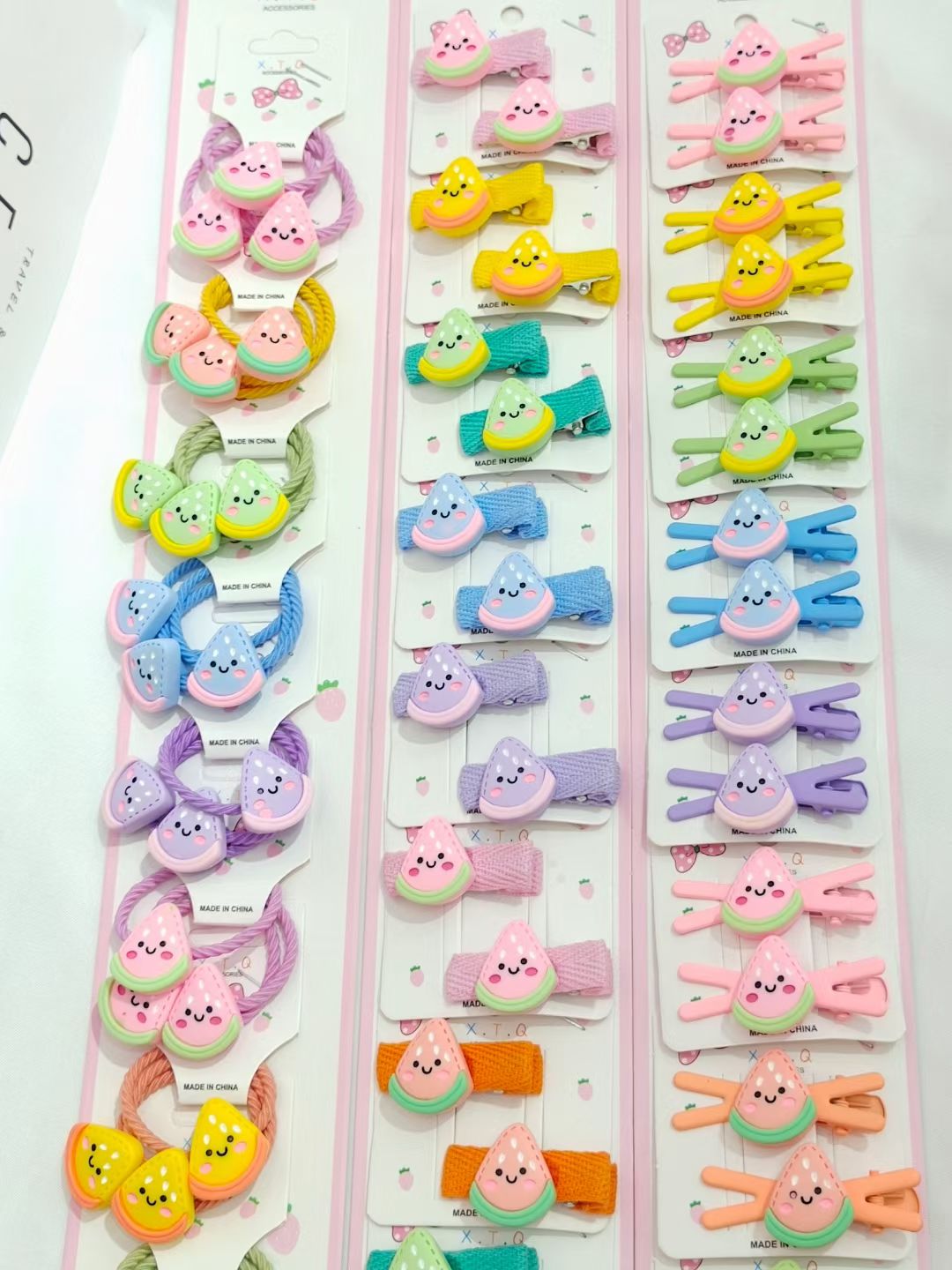 皮筋 压夹 /小花皮筋/小花压夹产品图