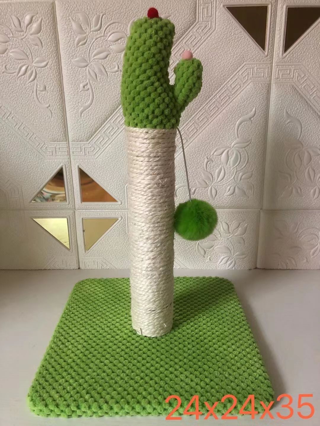 猫爬架玩具/宠物猫爬架/招财手猫抓柱细节图