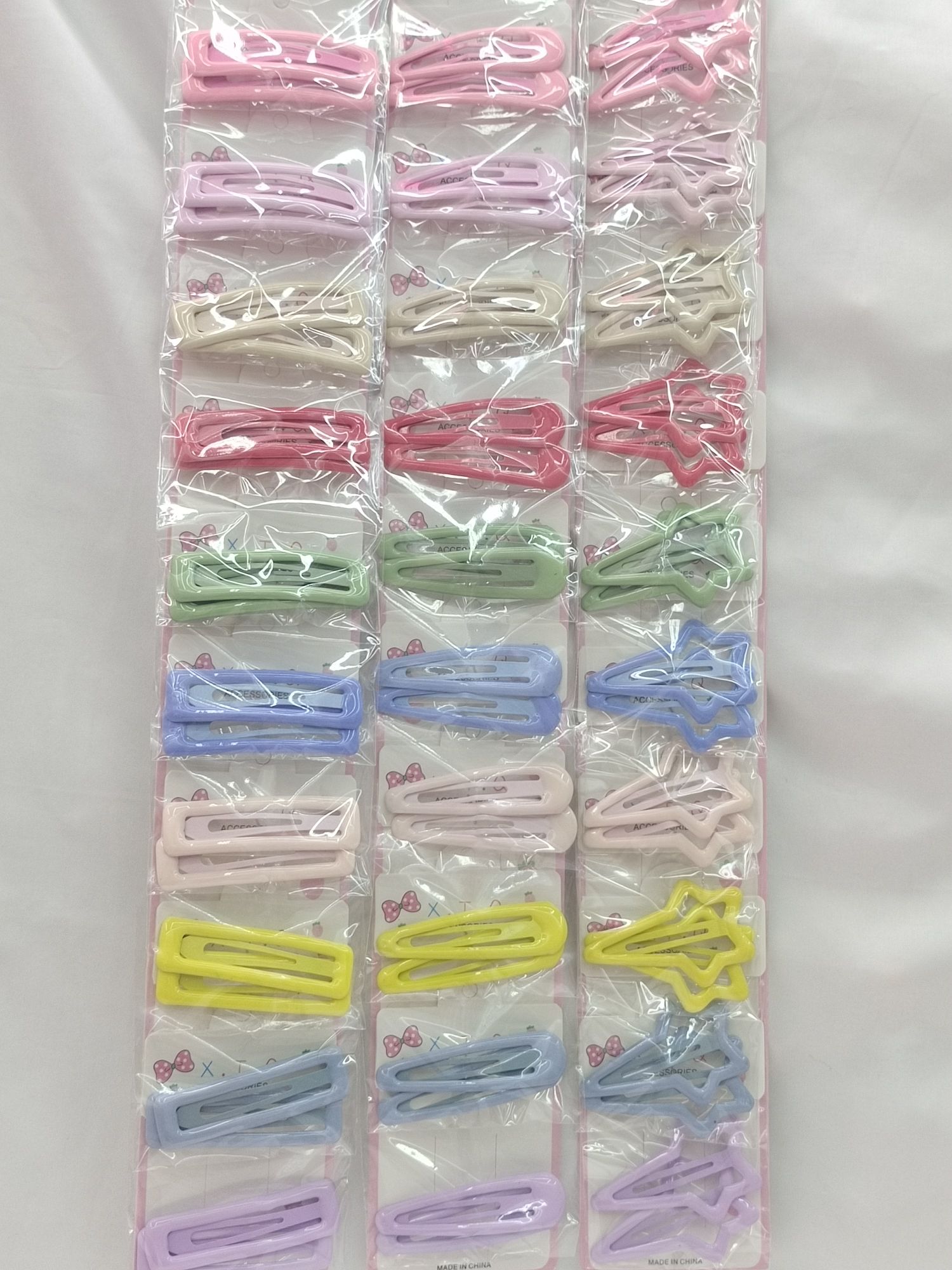 彩色/五星/ＢＢ夹细节图