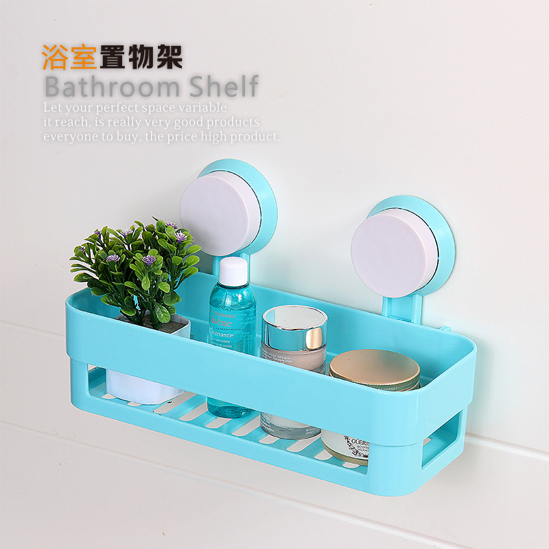 Right-angle storage rack in the bathroom detail image 5