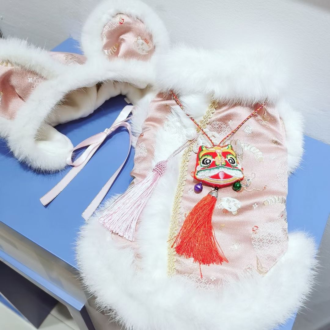 宠物用品！爱宠旗袍专场来啦！超多新年礼服每款都是超新颖高端上档次！详情图6