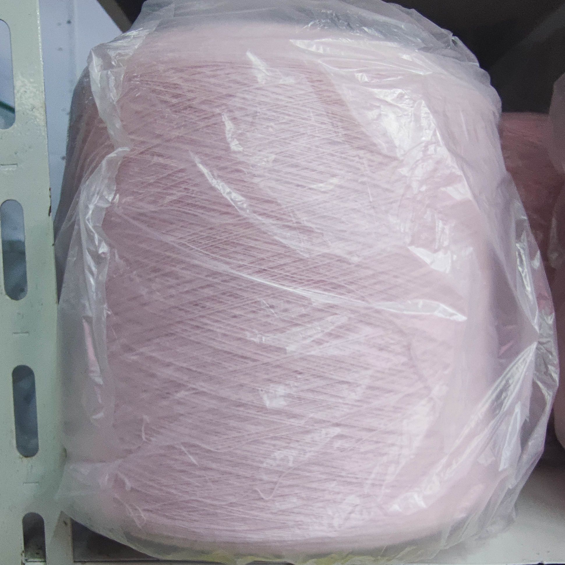 Fubang Textile's all-cotton imitation yarn, pure cotton colored cotton yarn, high-quality 21-count and 32-count double-ply powder