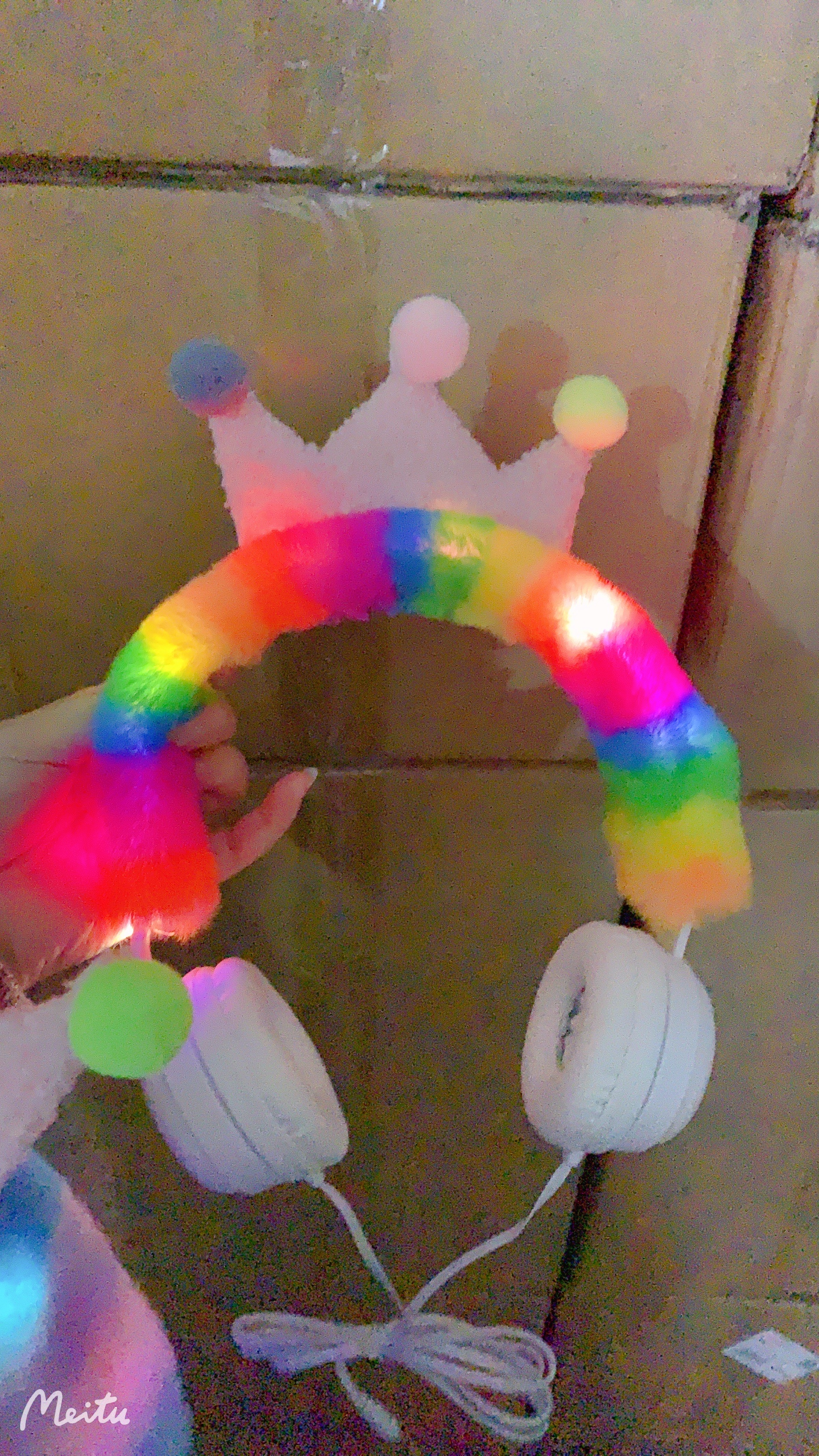 Crown Cartoon Children's Gift Cute Headset undefined