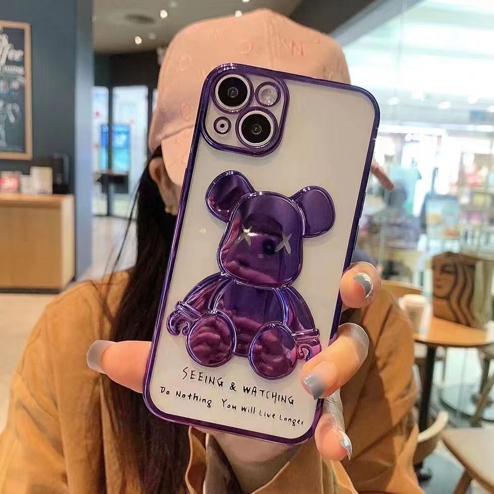 素材熊 电镀TPU手机壳详情图4