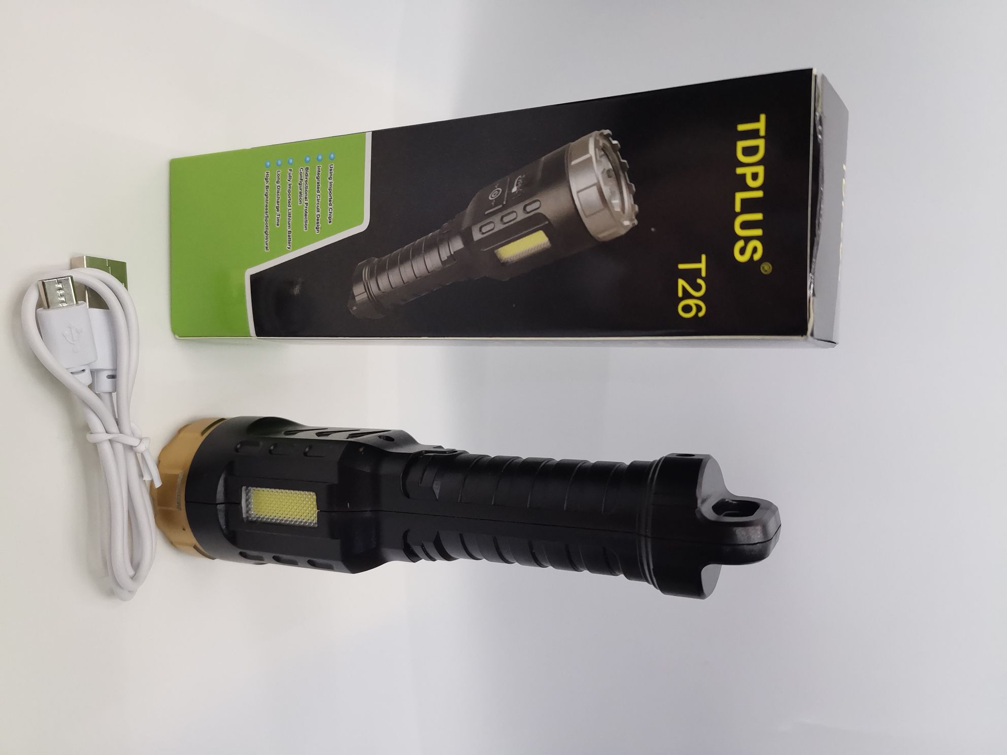 USB超亮超远光T6灯泡细节图