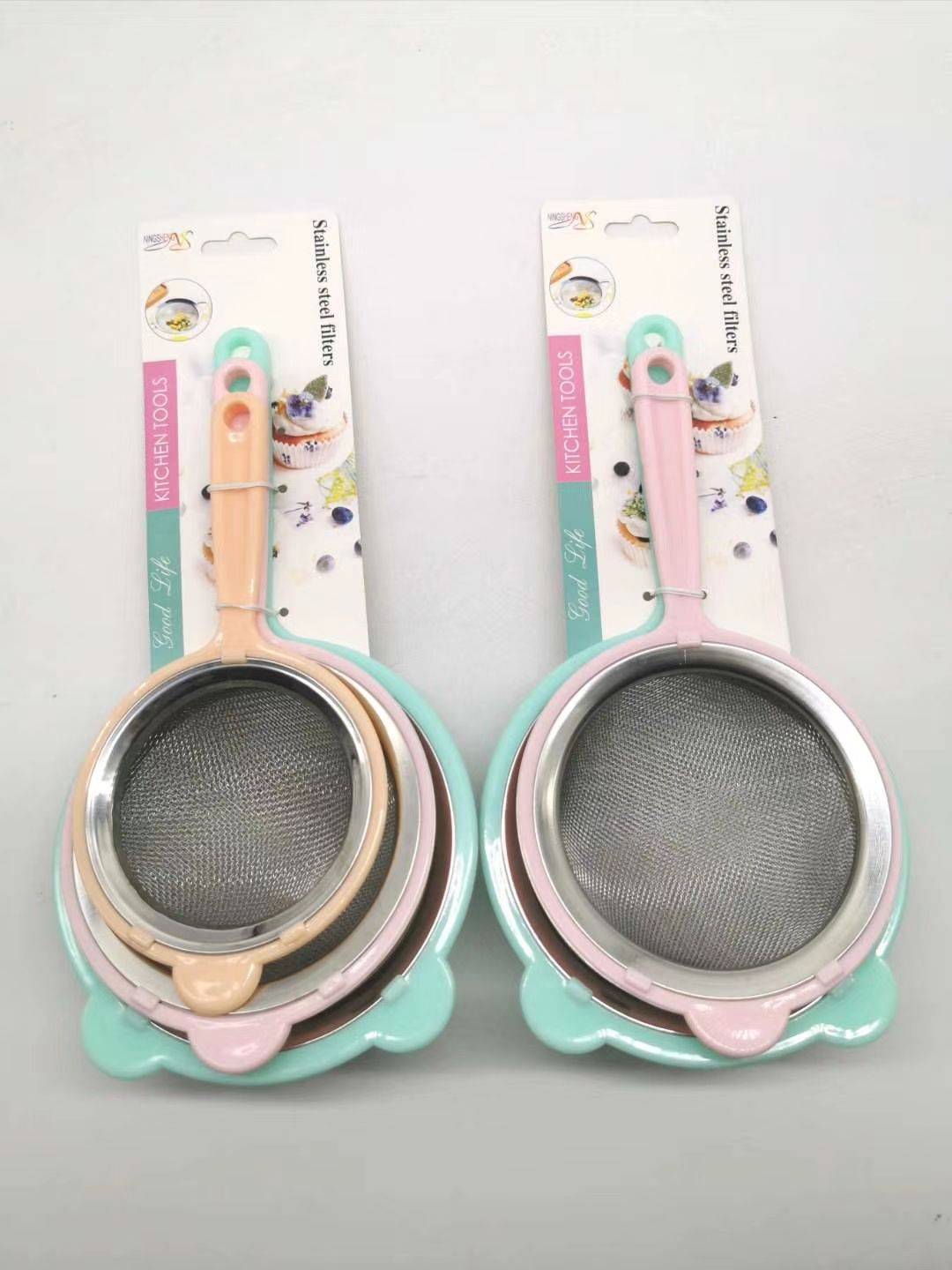 3件套彩边油格12/14/16公分