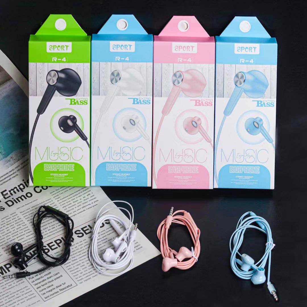Sogo marca auriculares de teléfono móvil en el oído auriculares de macs MP3 auriculares con cable auriculares pequeños moda creativa boutique Application Scenario