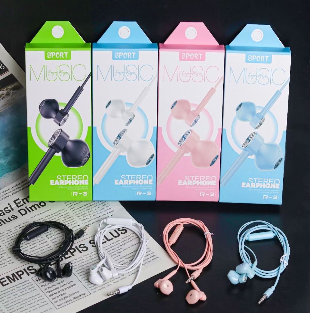 Sogo marca auriculares de teléfono móvil en el oído auriculares de macs MP3 auriculares con cable auriculares pequeños moda creativa boutique Item Picture