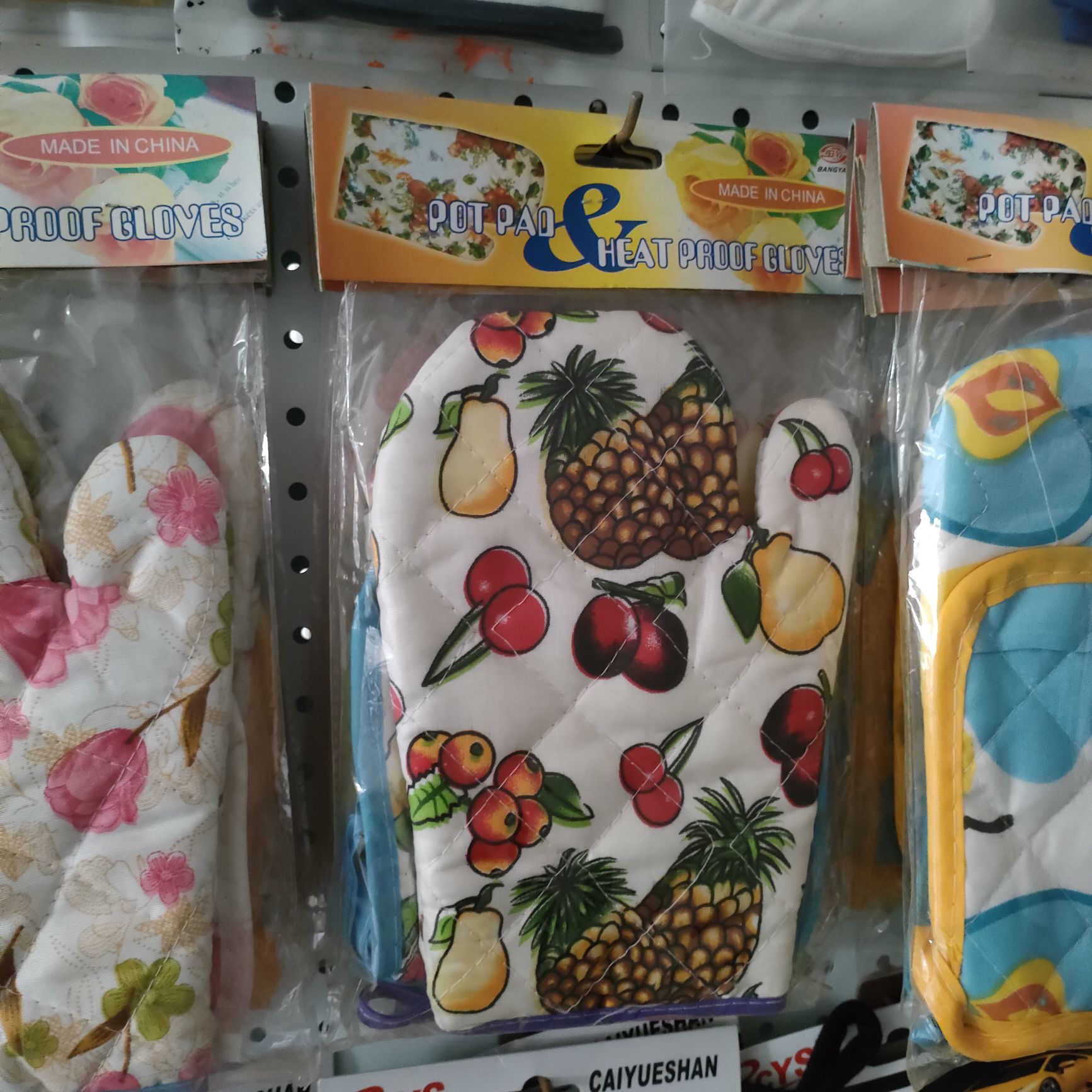 耐高温印花加棉加厚多用途保护手套