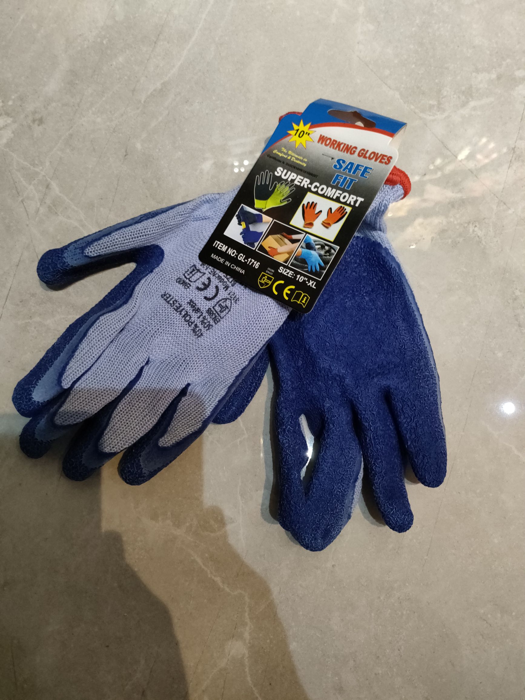 21之支沙乳胶发泡手套详情图3