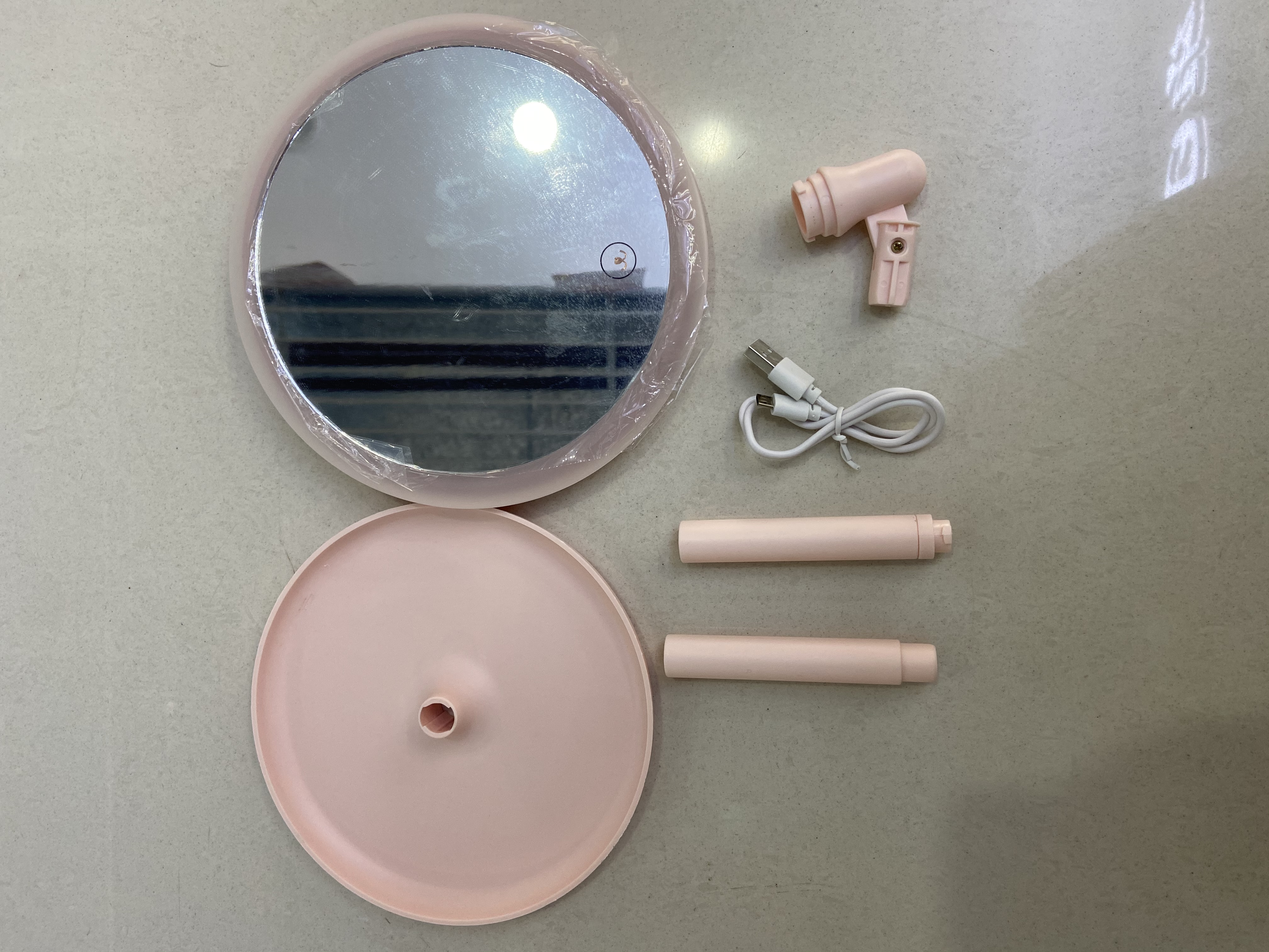 3-color makeup mirror HZJ-611 model details Picture