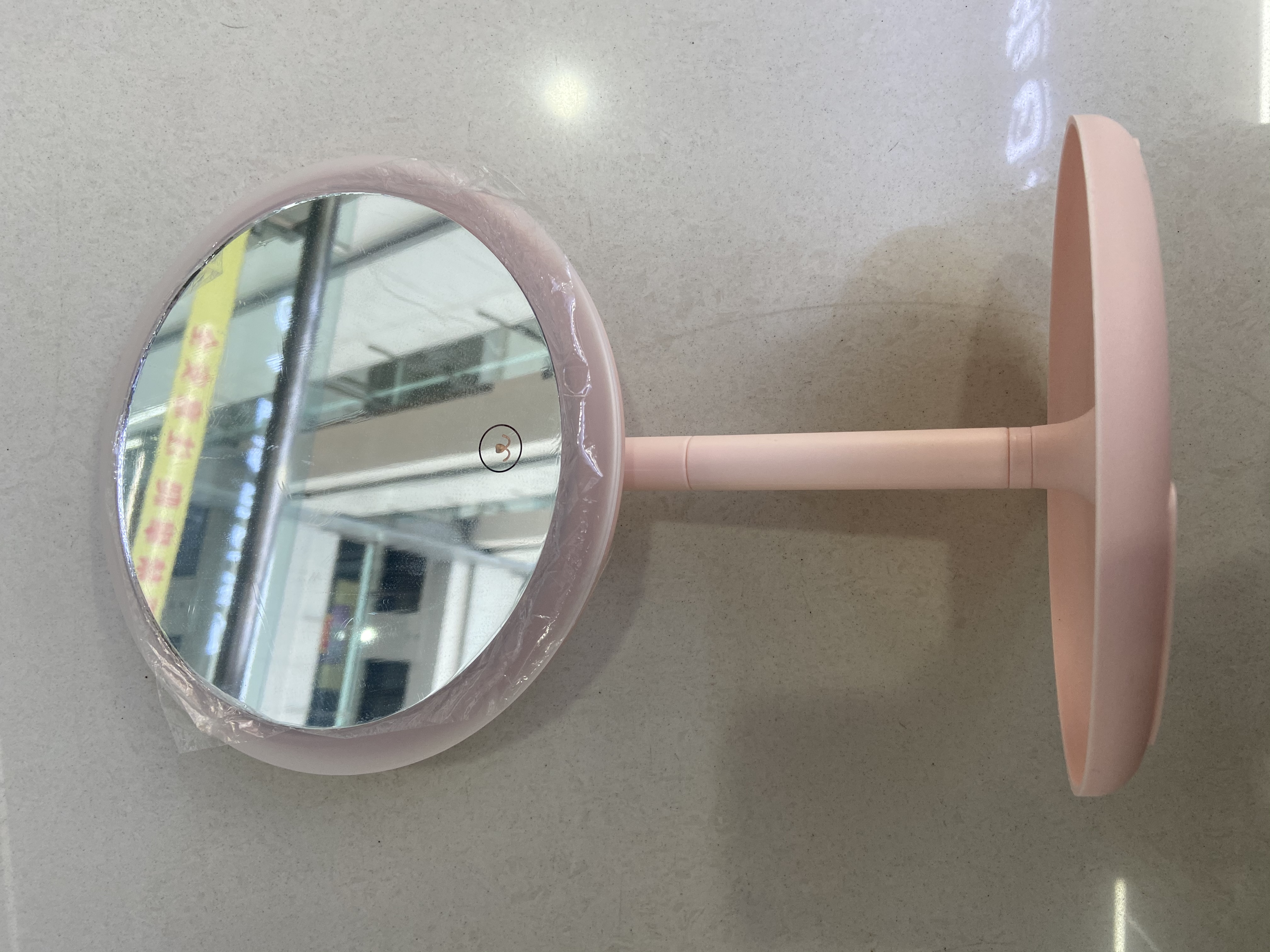3-color makeup mirror HZJ-611 model detail image 3
