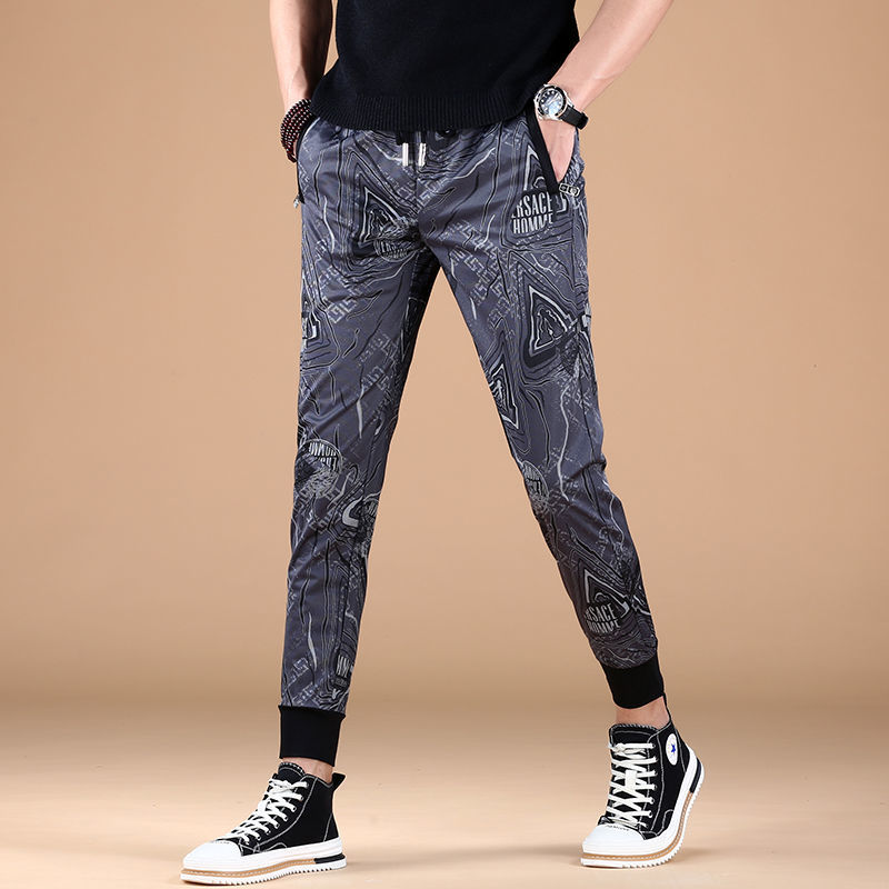 男式休闲裤实物图