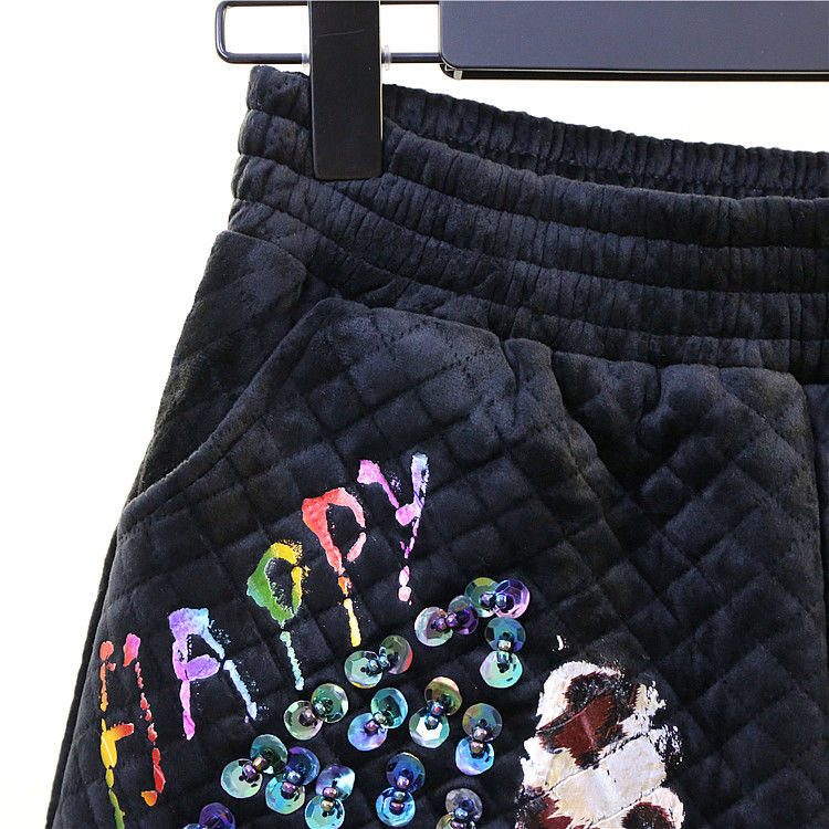 Estación europea otoño invierno 2022 nueva moda estampado en caliente pantalones vaqueros mujeres tachuelas con cuentas diamantes diamantes bordes flacos botas pantalones