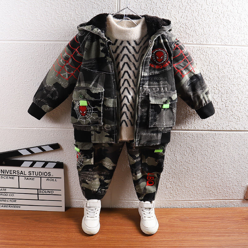 2022年新款儿童二件套/外贸儿童牛仔二件套/欧洲站外贸儿童套装产品图