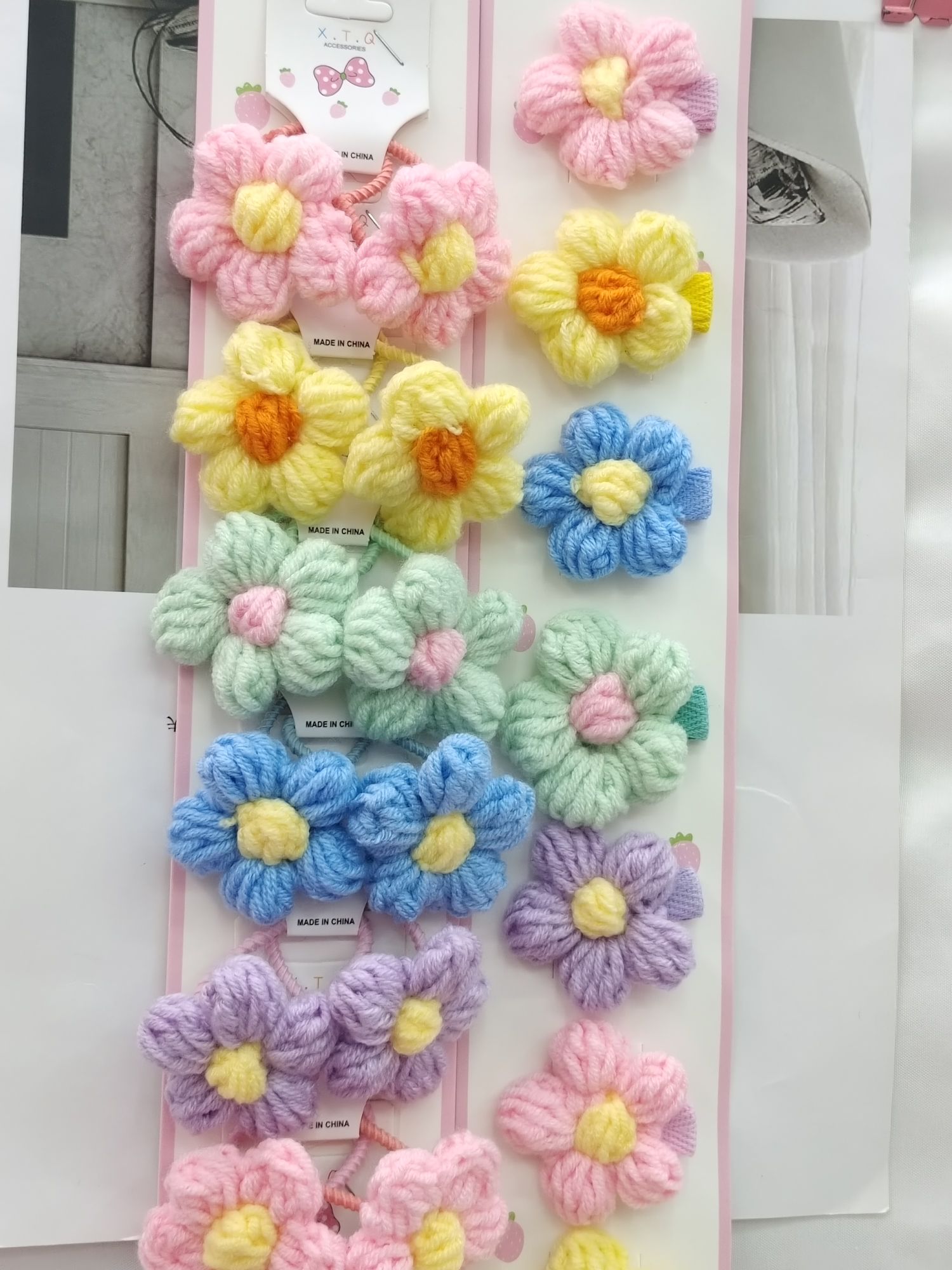 彩色/毛钱/皮筋压夹细节图