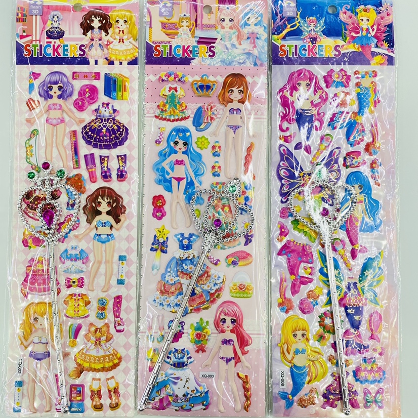 XQ泡泡贴 可爱贴纸 时尚贴纸 