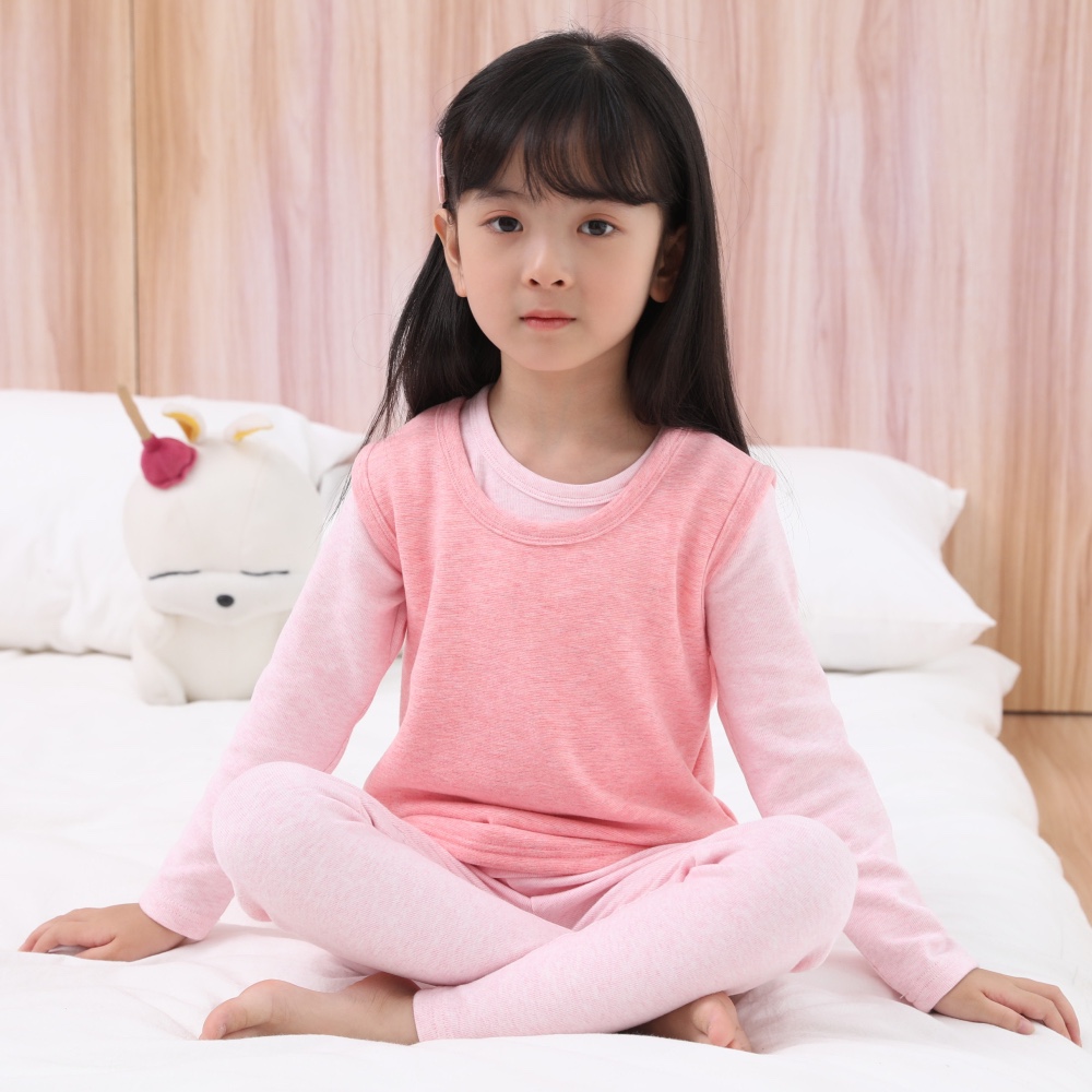 秋冬女童保暖背心儿童马甲女 203 宝宝加厚加绒中小大童马夹背心