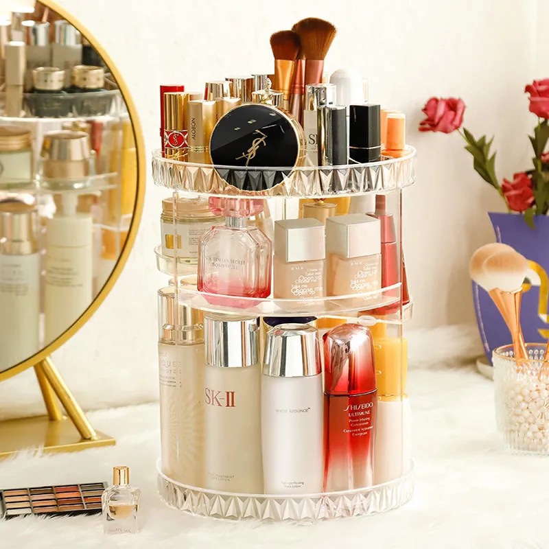 Rotating cosmetic shelf details Picture