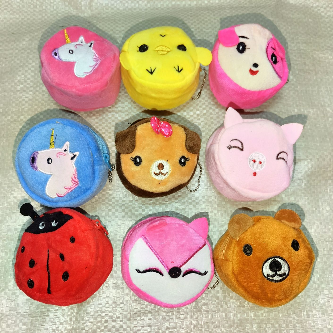 毛绒钱包/儿童零钱包/卡通零钱包细节图