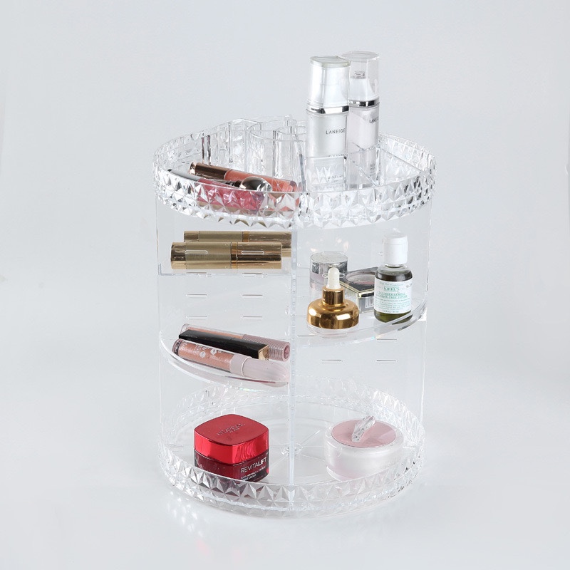 Rotating Makeup Storage Rack -1 details Picture
