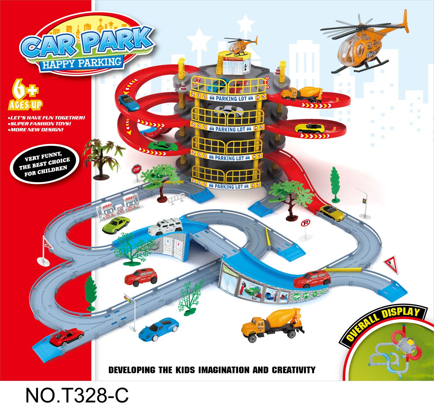 Track Car Set Wu Fenming Toys 28