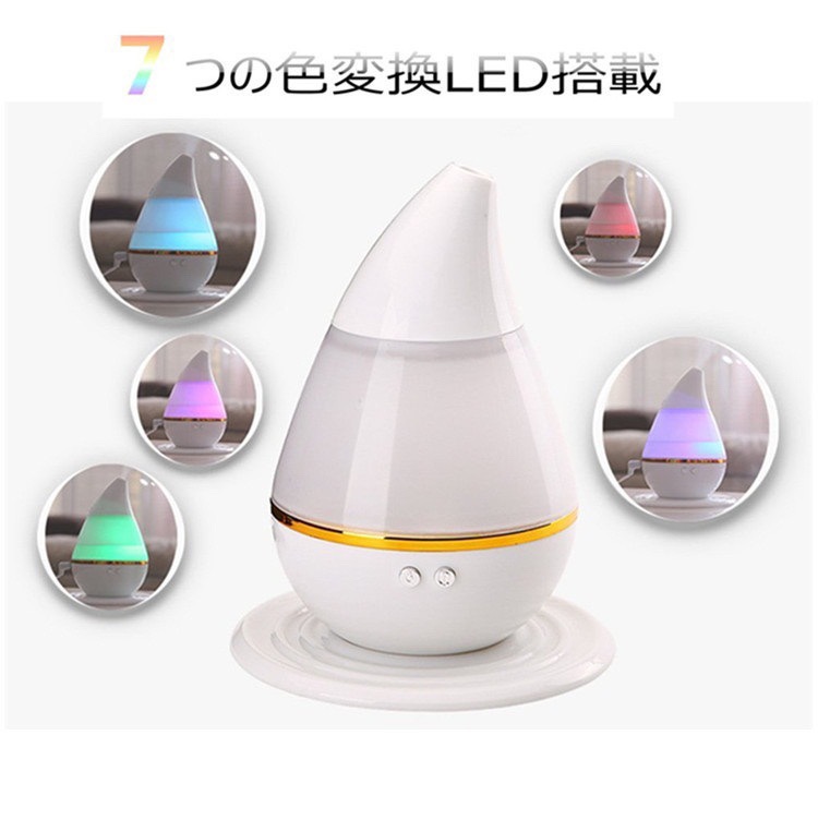 Seven-color water drop humidifier Specification image