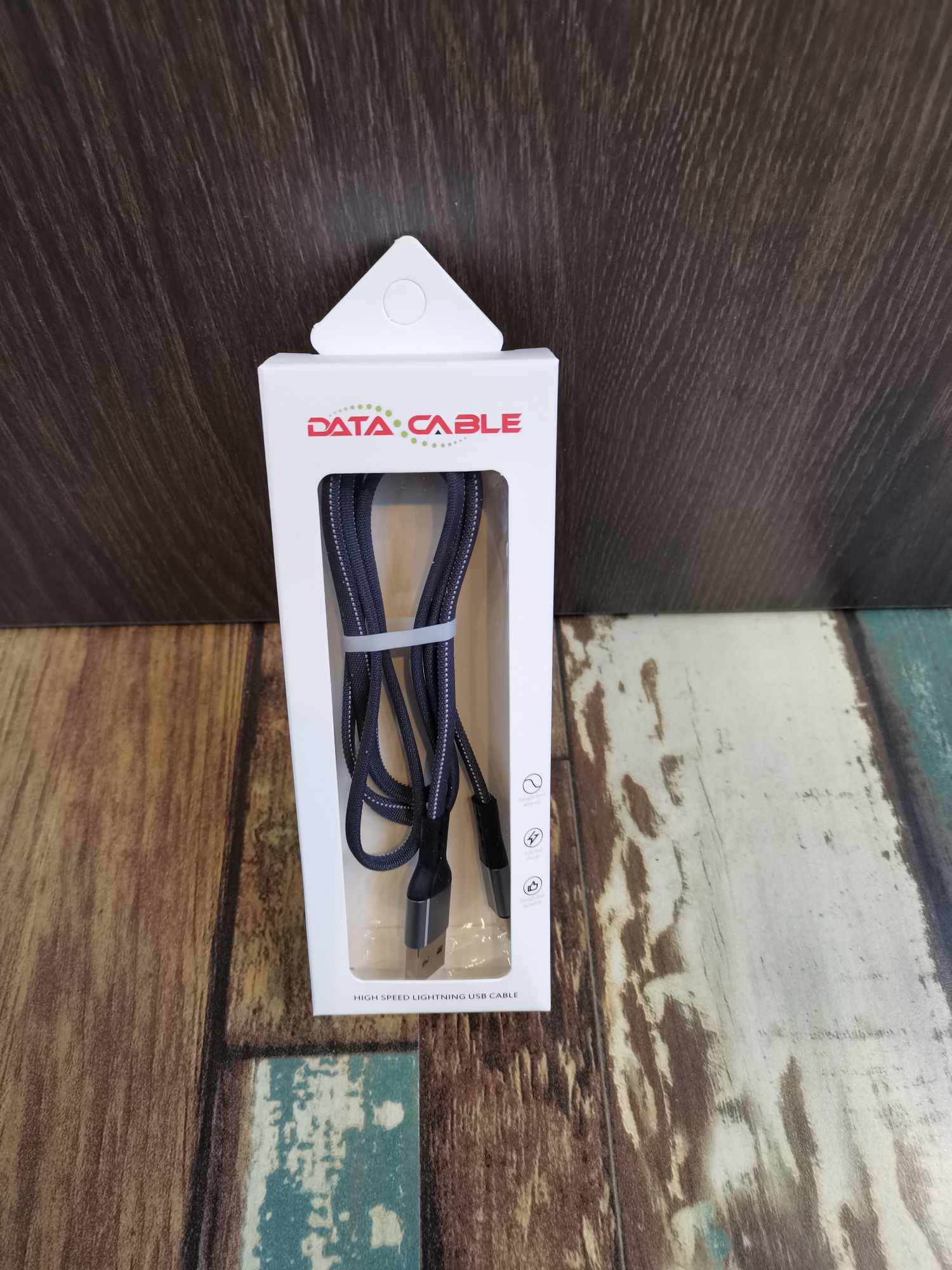 Braided data cable, mobile phone data cable suitable for Android type-c, Apple flash charging data cable, charging cable, fast charging cable Item Picture