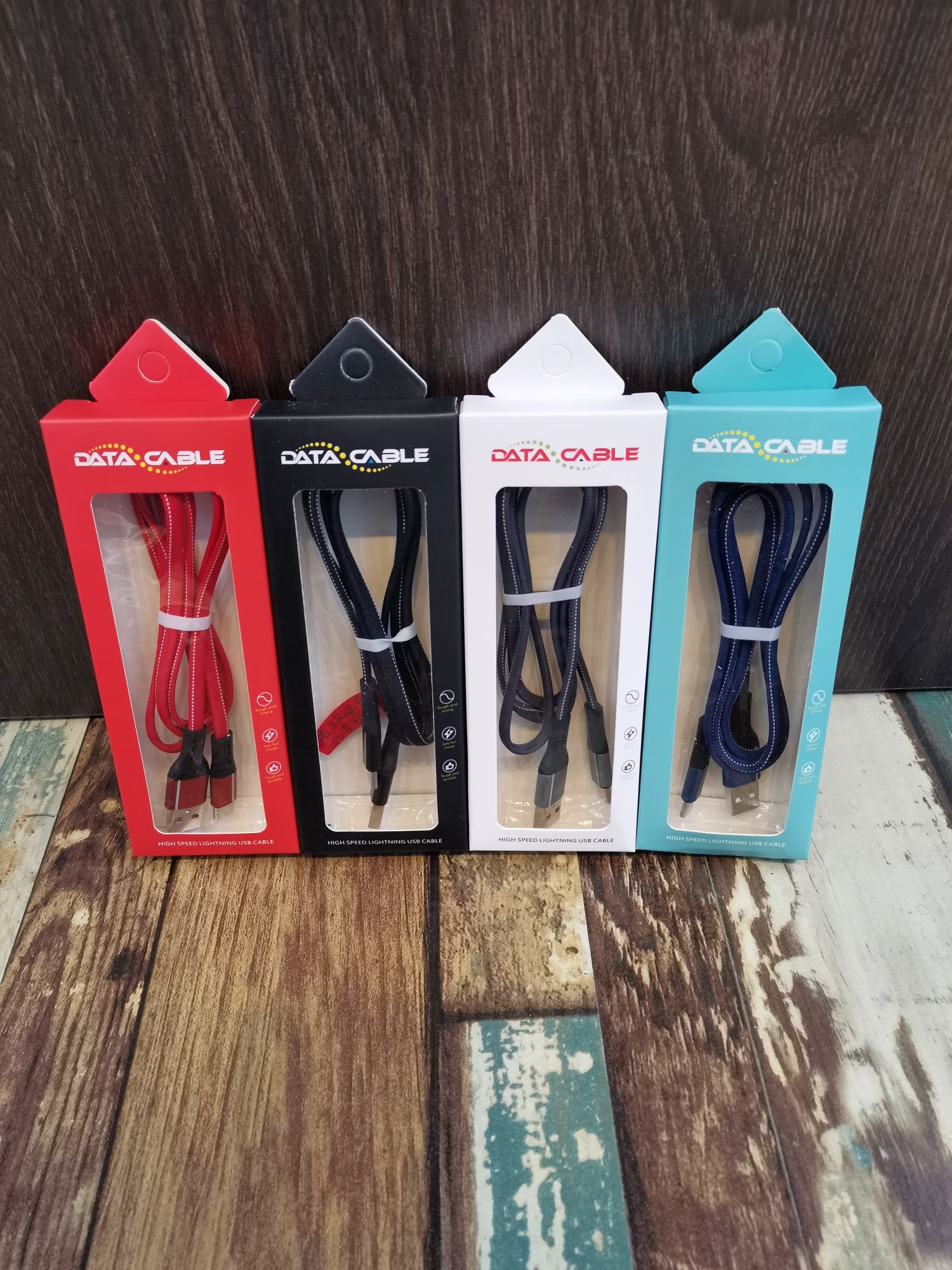 Braided data cable, mobile phone data cable suitable for Android type-c, Apple flash charging data cable, charging cable, fast charging cable