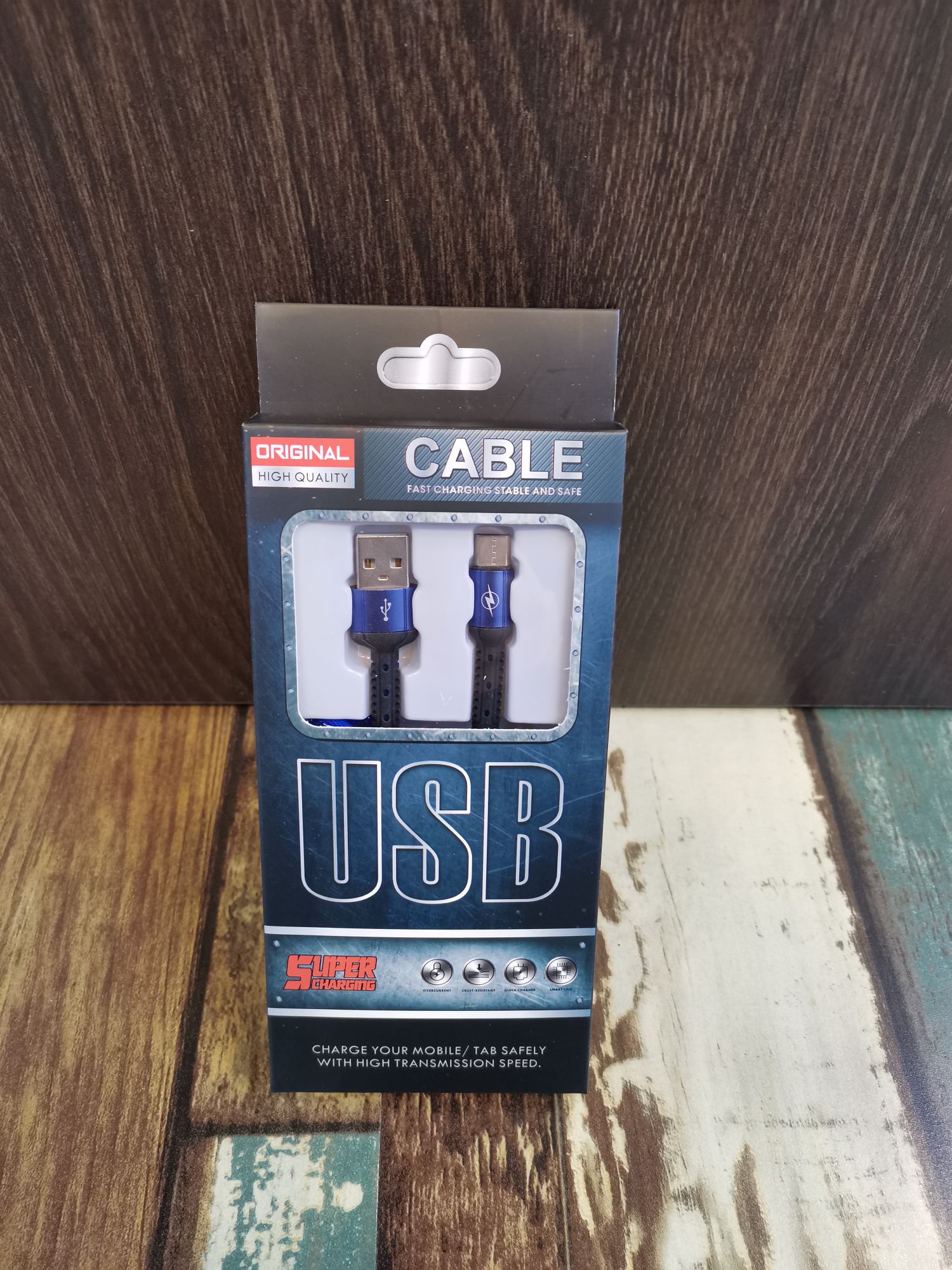 Lightning braided data cable for mobile phones, suitable for Android type-c, Apple flash charging data cable, charging cable, fast charging cable Item Picture