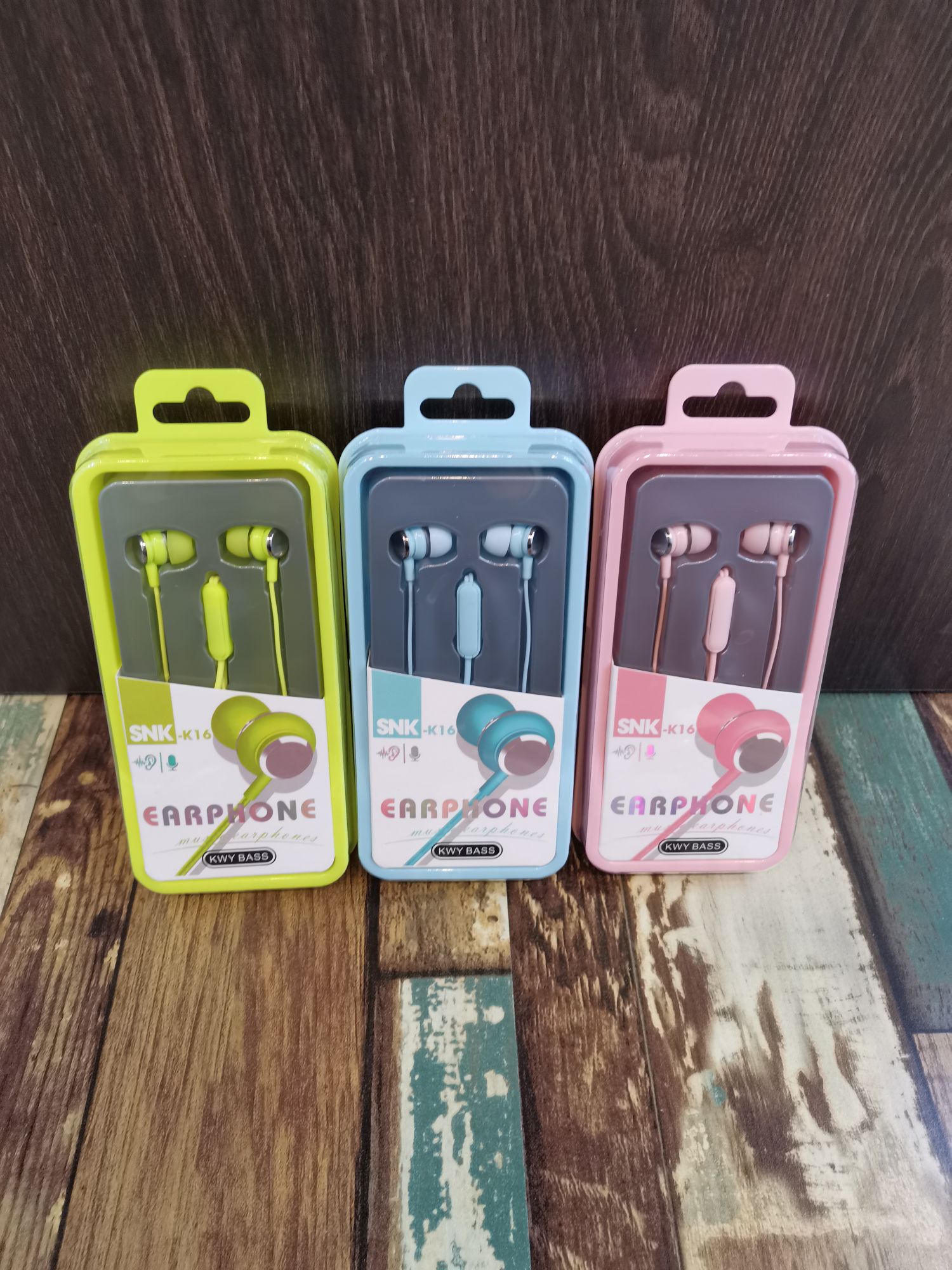 Sogge marca K16 auriculares para teléfonos móviles, auriculares en el oído, MP3 earbuds moda creativa boutique nuevos auriculares details Picture