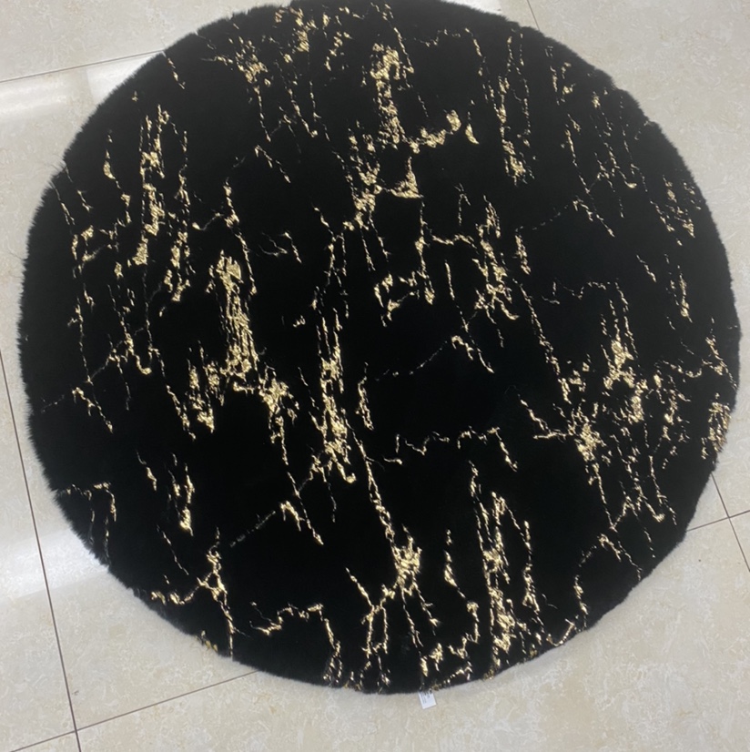 地毯毛/毛绒垫/地垫类白底实物图
